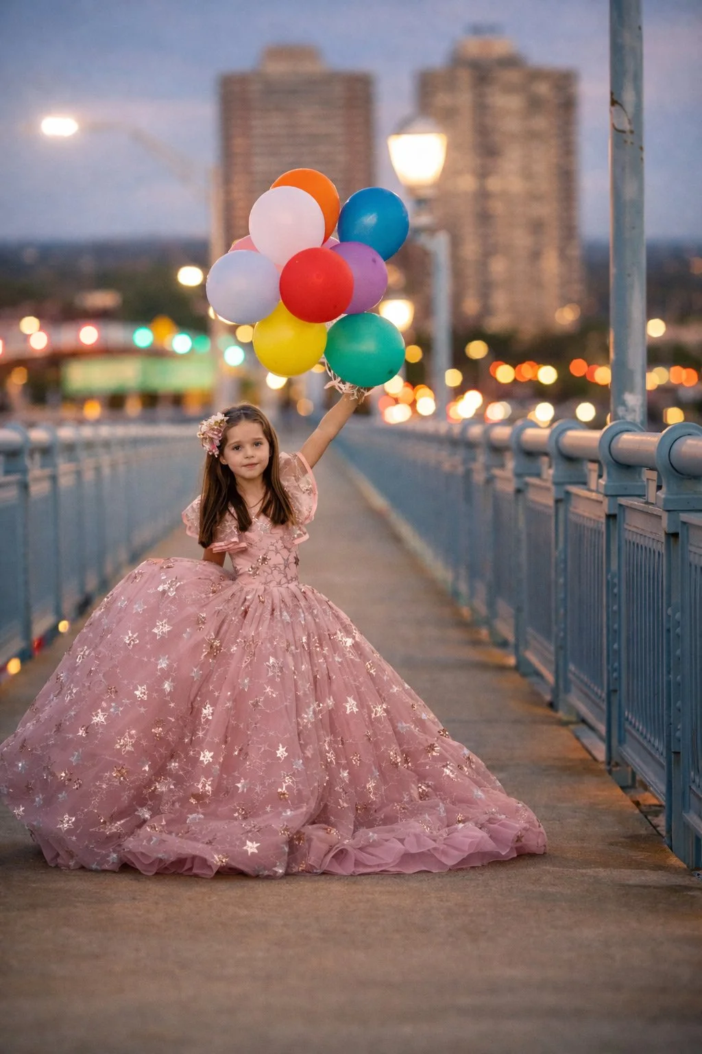 Where the City Meets the Sky: Photographing Families on the Benjamin Franklin Bridge