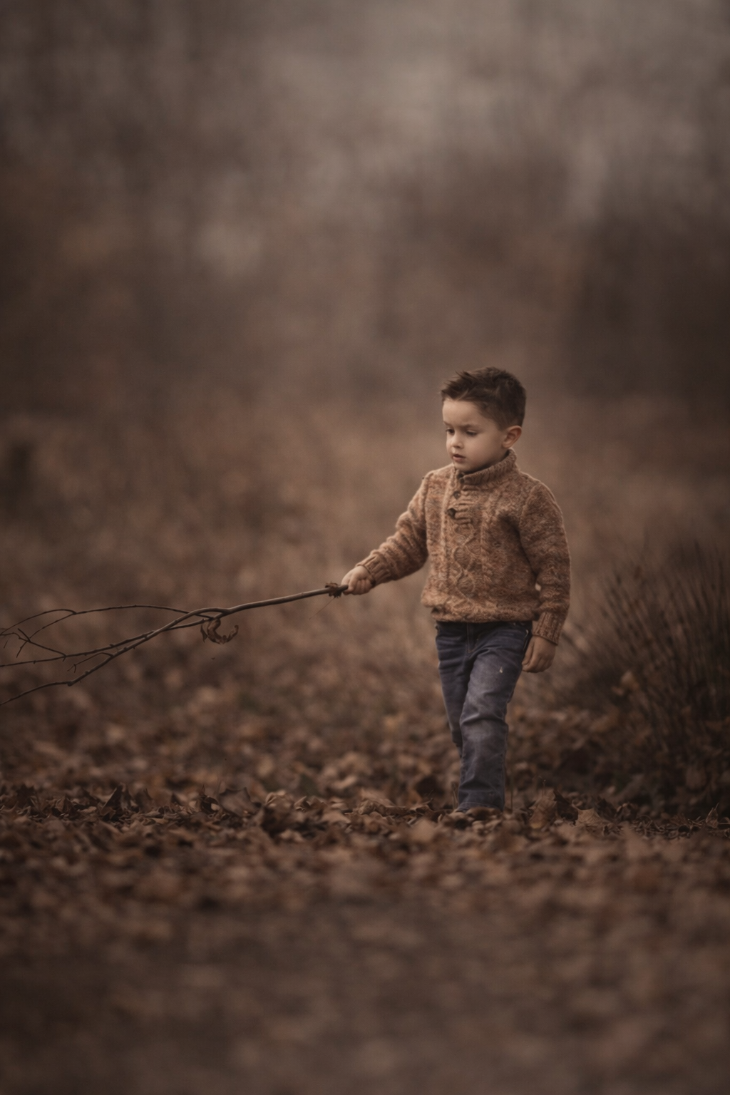 Outdoor toddler photography session near Philadelphia with natural light