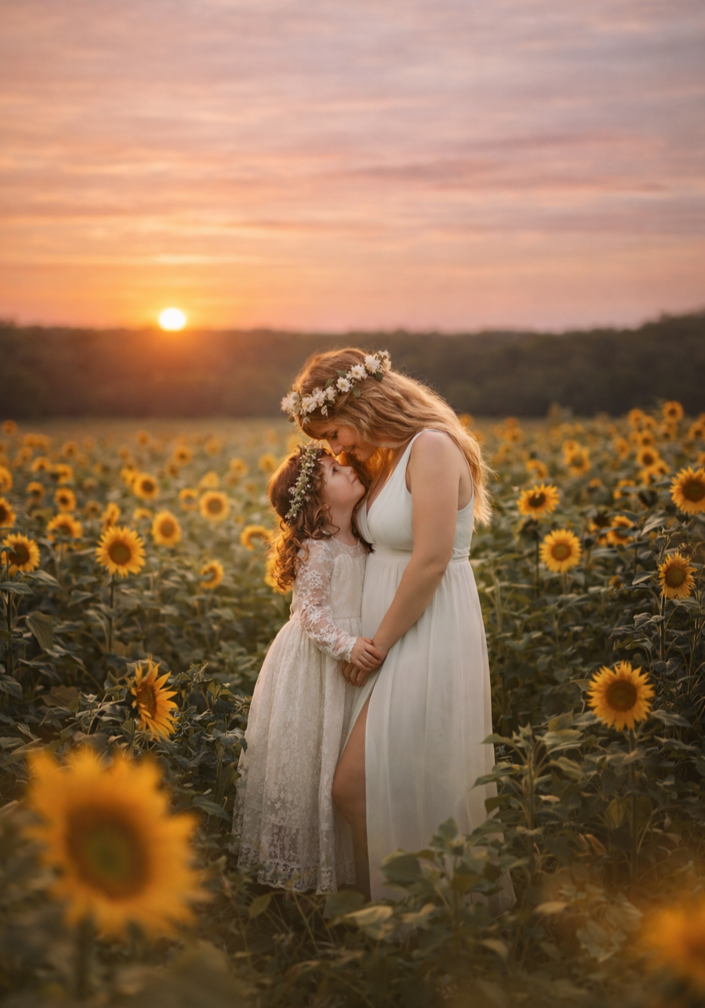 family photography session at golden hour in new jersey