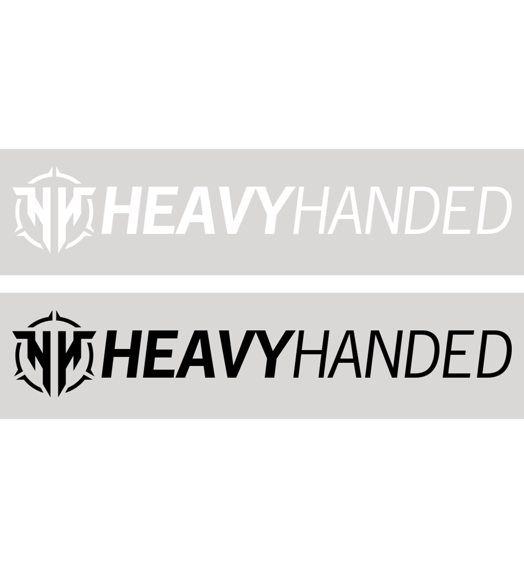 Heavy Handed Decal - 10"