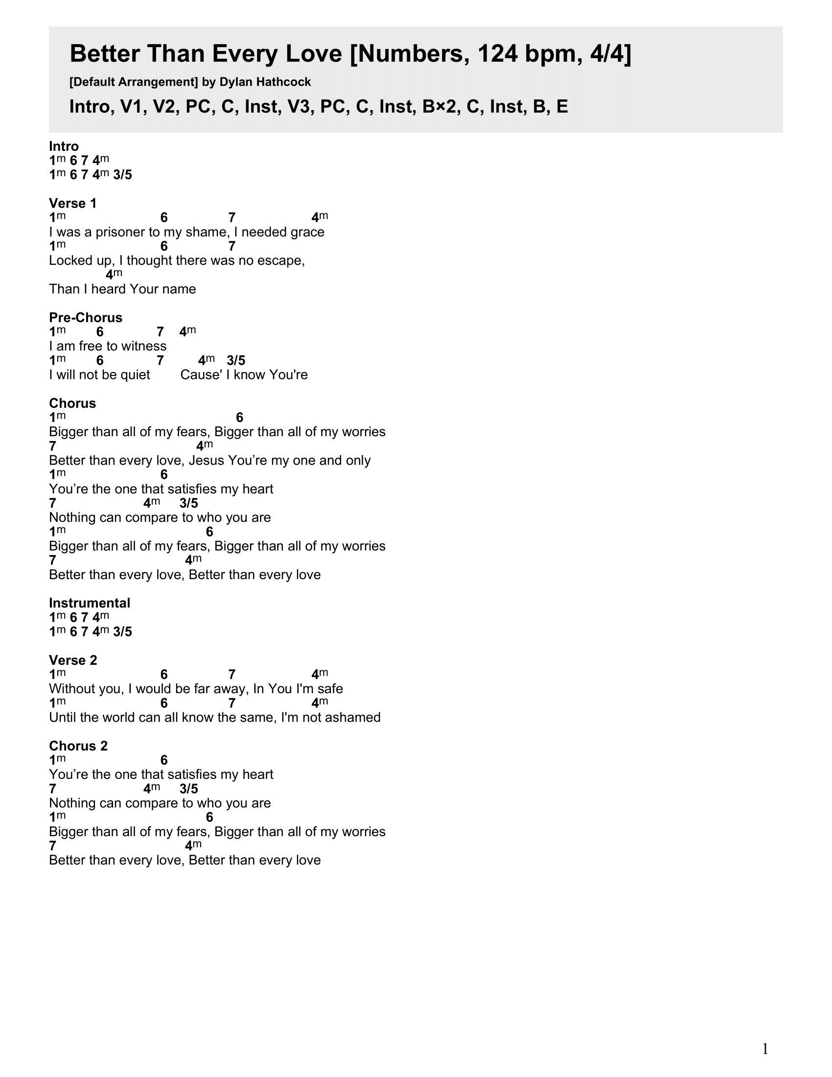 Better Than Every Love - Numbers-1.png