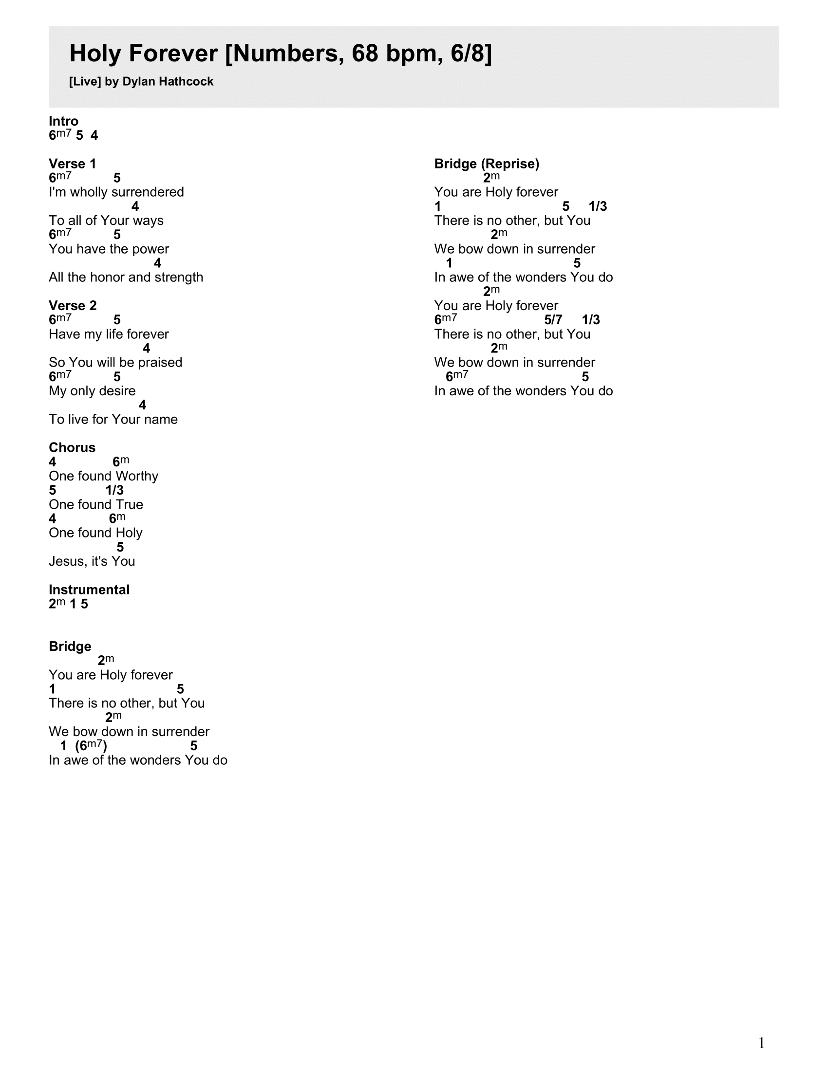Holy Forever - number_chart-1.png