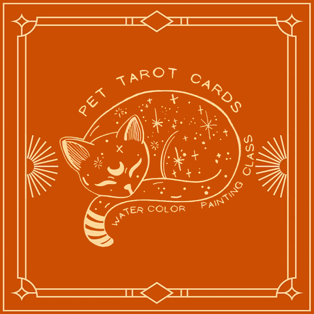 Pet Tarot Cards: Watercolor Painting Class