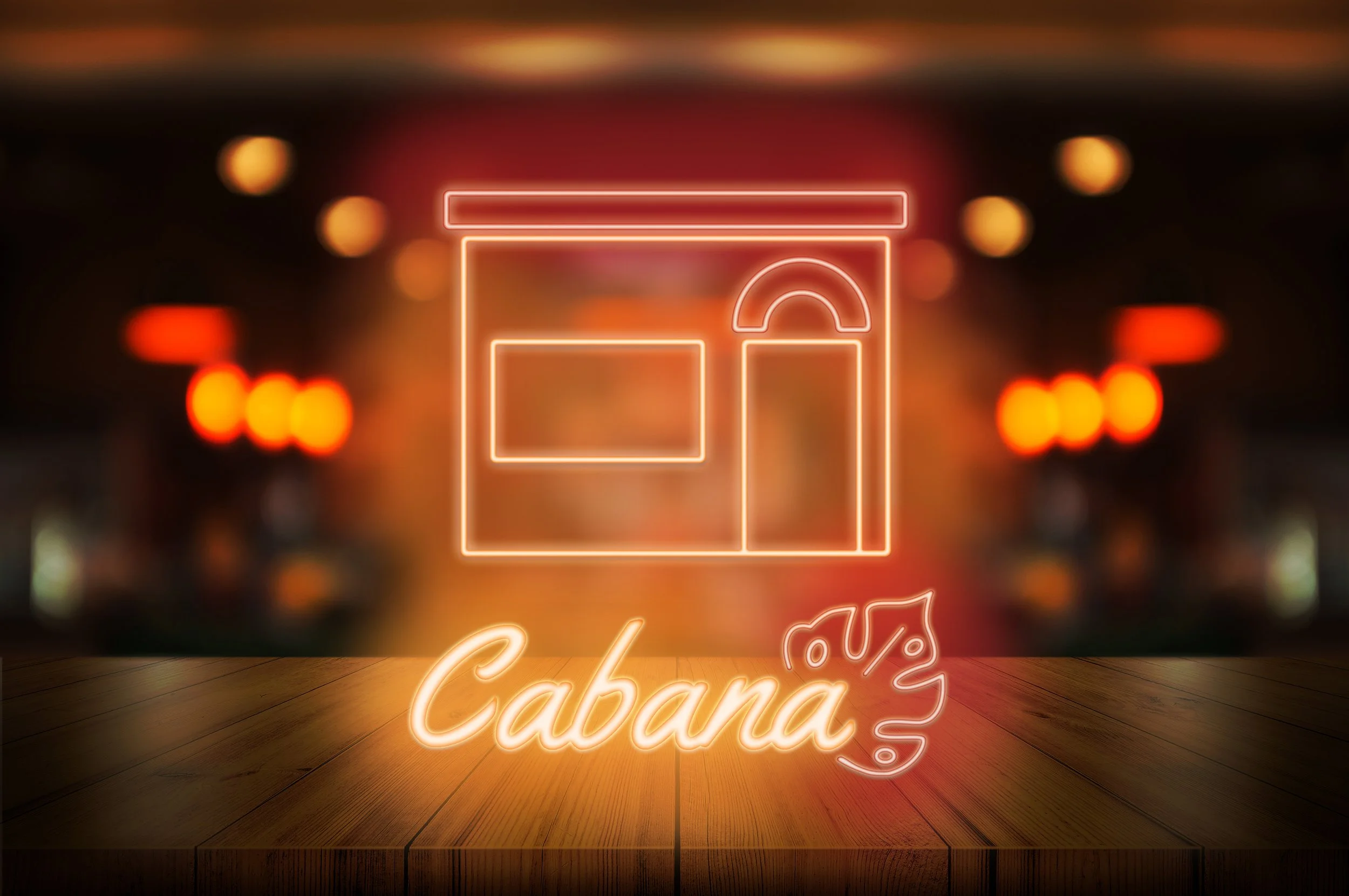Cabana Restaurant Branding &amp; Menu Design