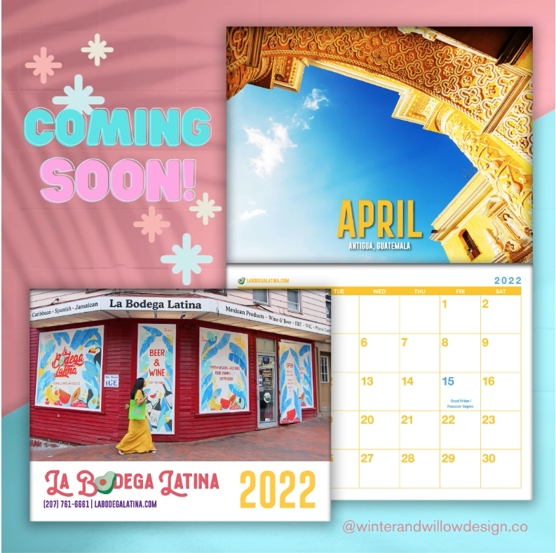 La Bodega Latina 2022 Calendar