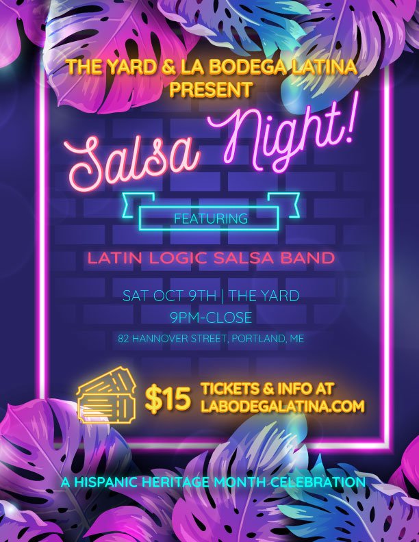 Salsa Night Poster