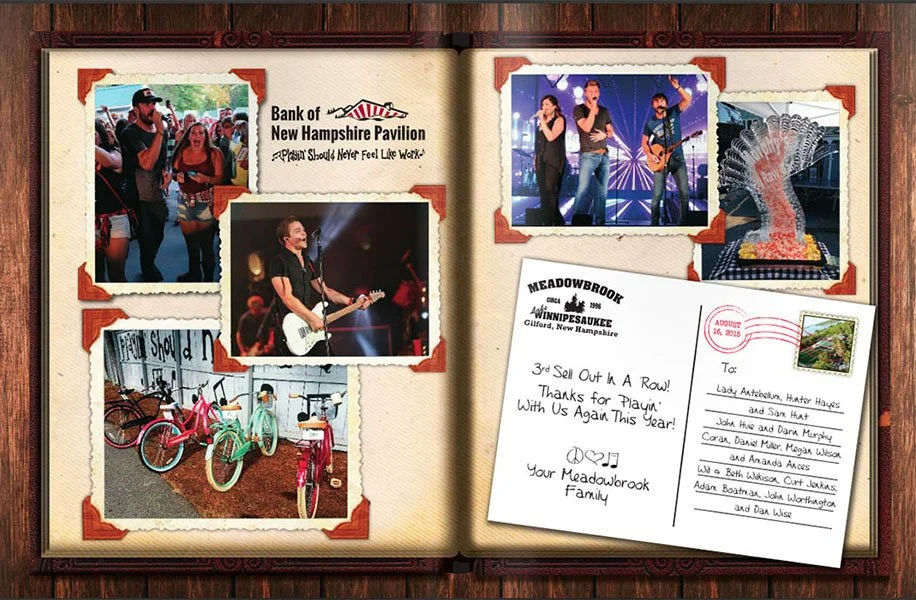 Lady A Hunter Hayes and Sam Hunt Magazine Ad