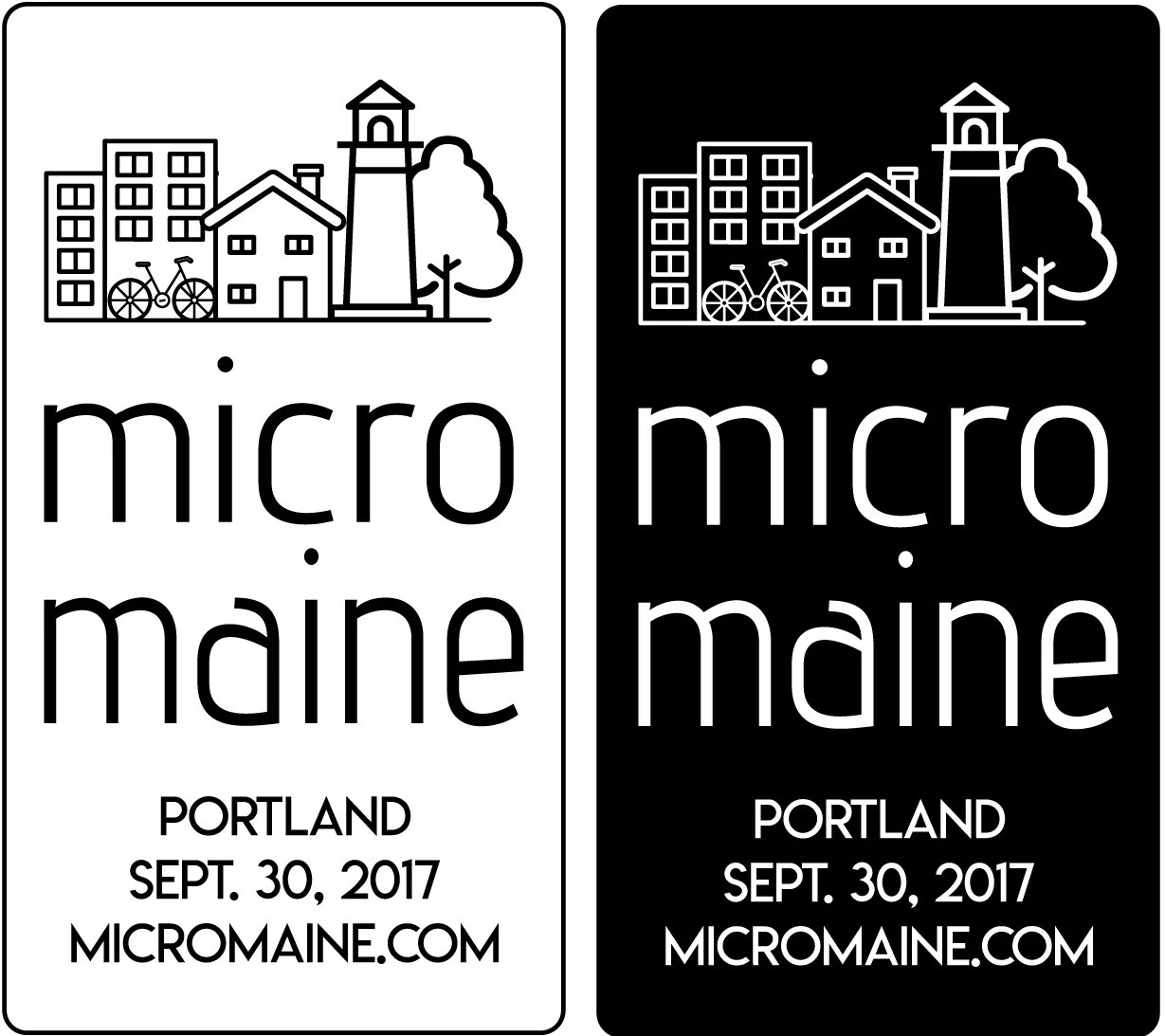 Micro Maine Logo Design