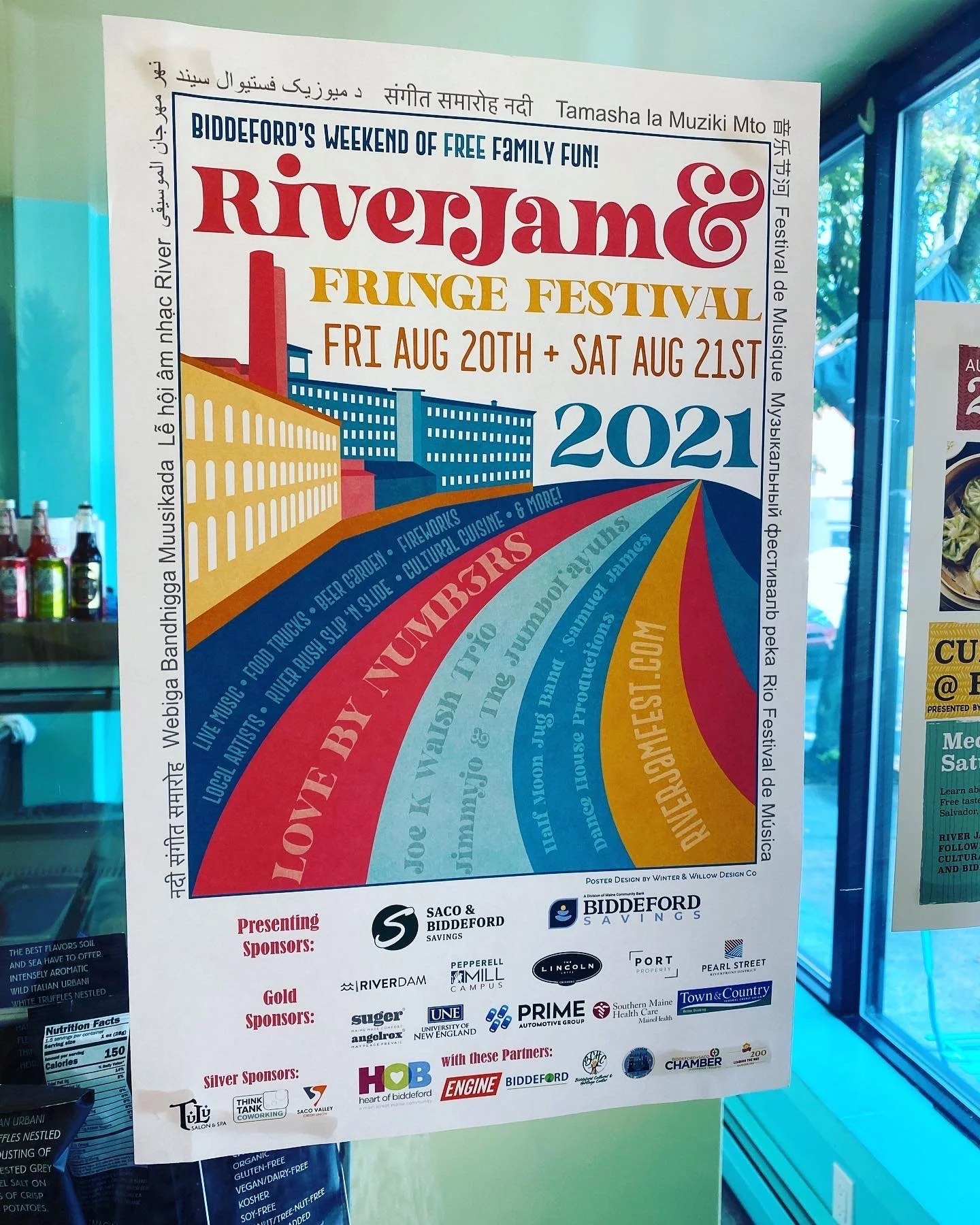 River Jam Poster