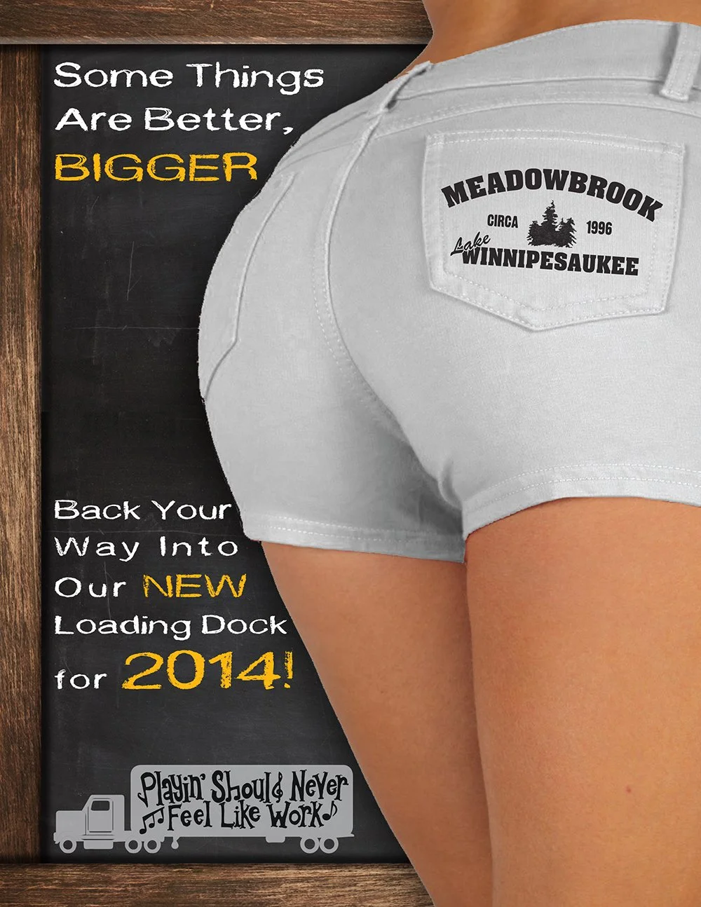 Bootylicious Ad Design