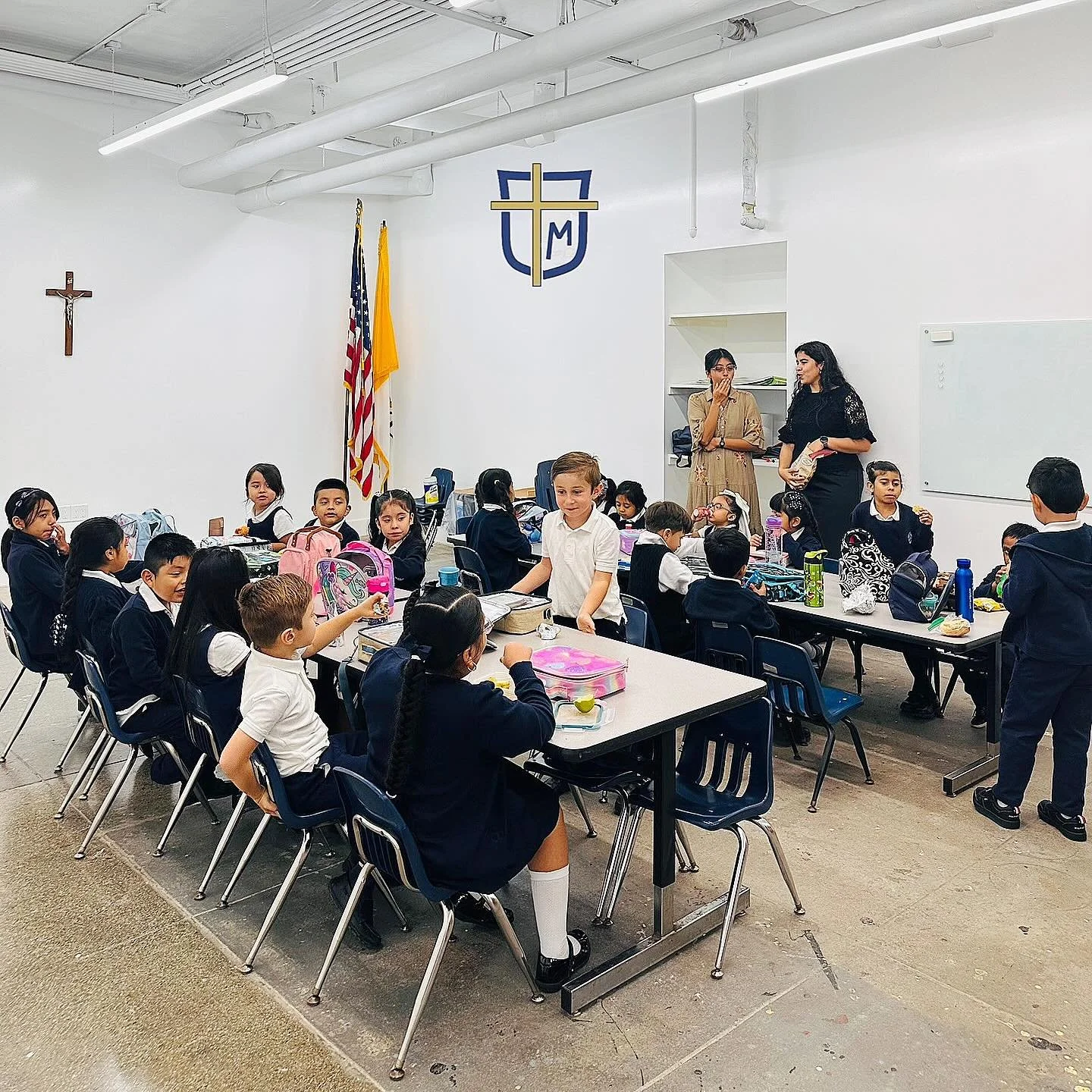 One week down and we&rsquo;re back in the swing of the school year! Snack time is everyone&rsquo;s favorite part of the day, isn&rsquo;t it? #nyccatholicschool #catholicschool #catholiceducation