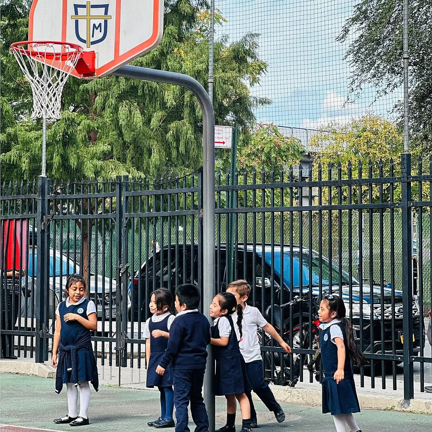 Everyone&rsquo;s favorite time of the day - recess! #nyccatholicschool