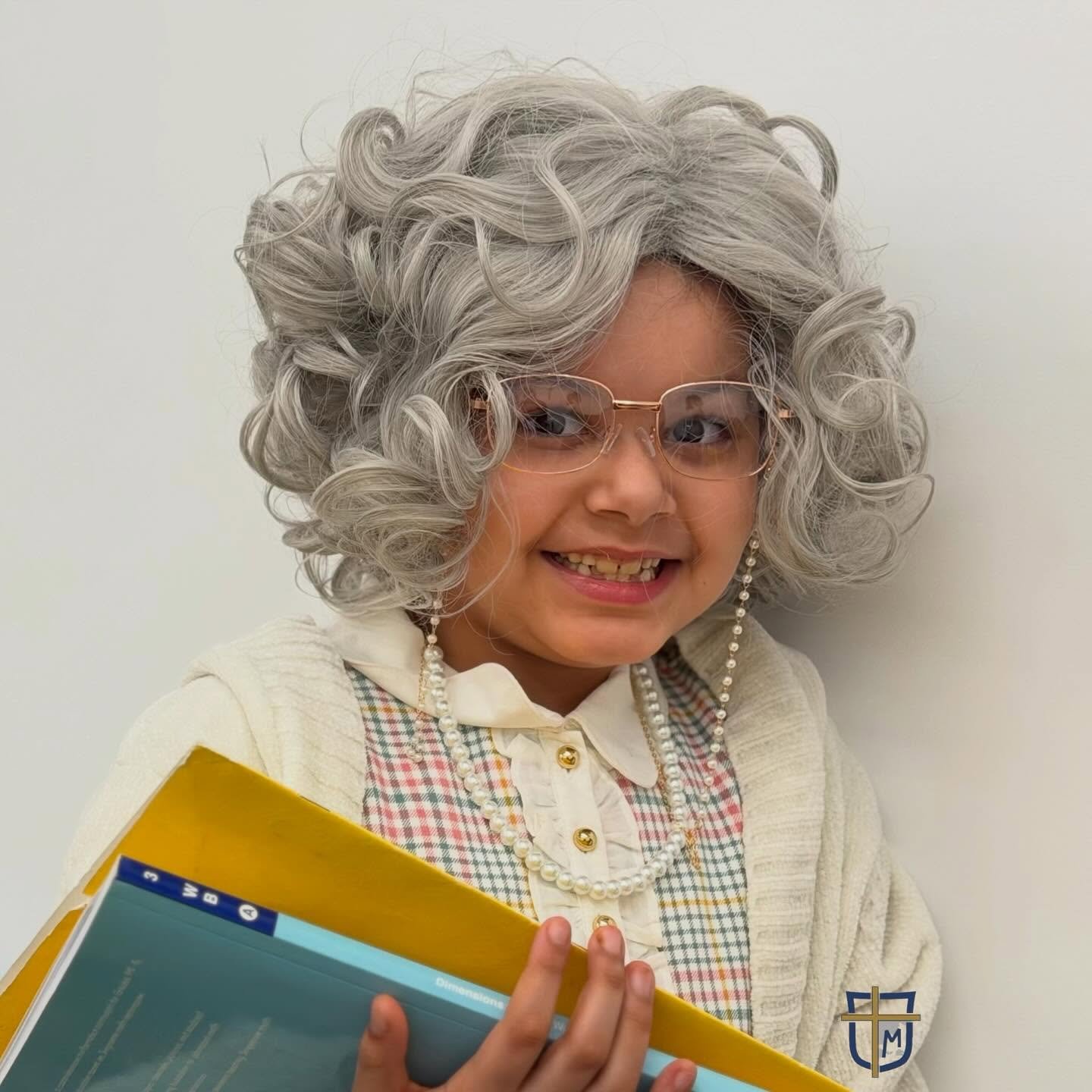 Happy 100 days of school! Today students dressed like they were 100 years old. #nyccatholicschool #100daysofschool