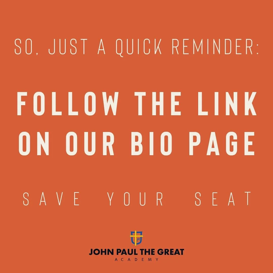 Join us this Saturday, April 25, for a joyful afternoon supporting the mission of Saint John Paul the Great Academy, New York City&rsquo;s first independent classical Catholic school.

Together we are forming young people in faith, wisdom, and virtue