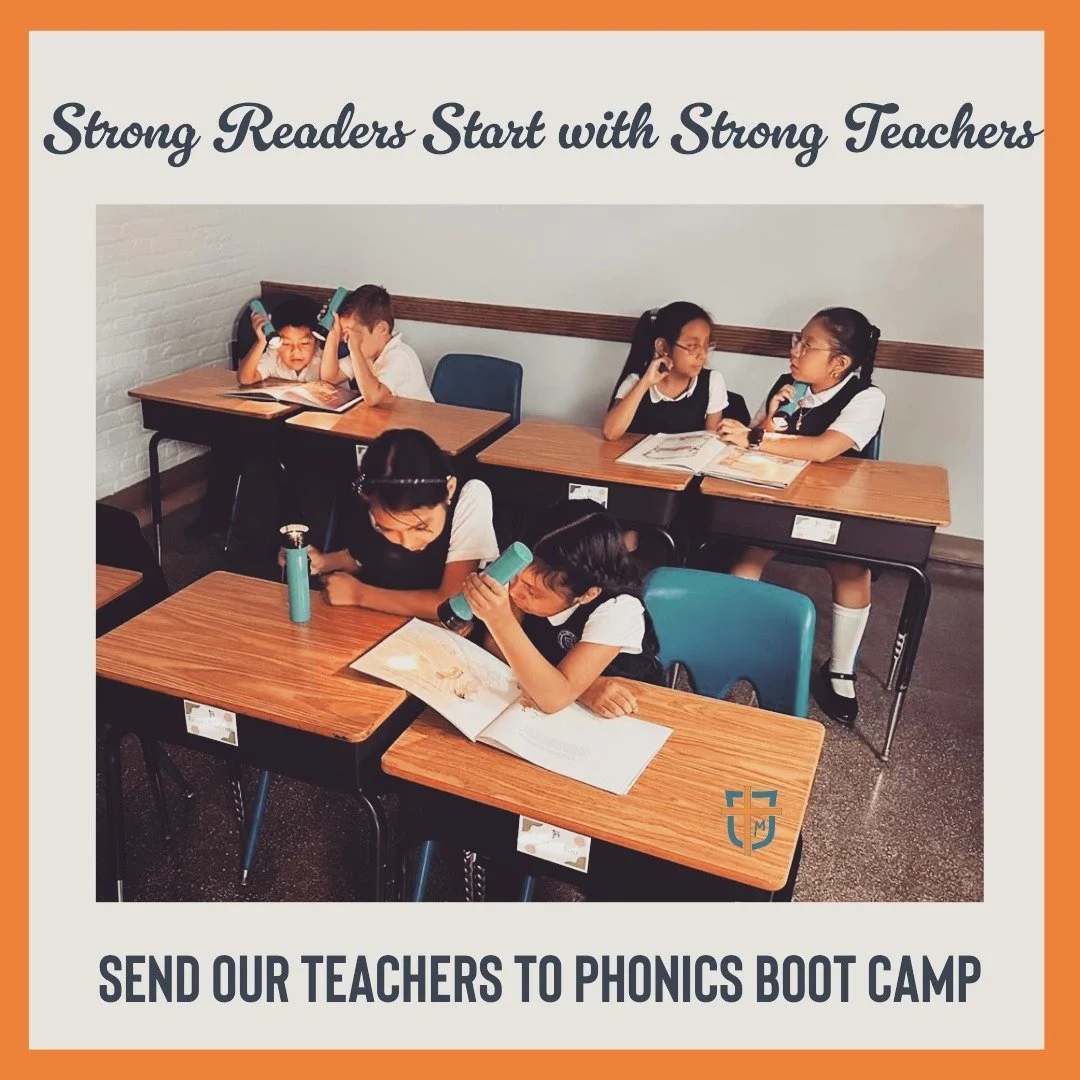 We want our teachers to become the best teachers of phonics in New York.

This August, we have the opportunity to bring six SJPGA faculty members to a Literacy Essentials training in New Hampshire from August 24&ndash;27.

The course cost is $3,000, 