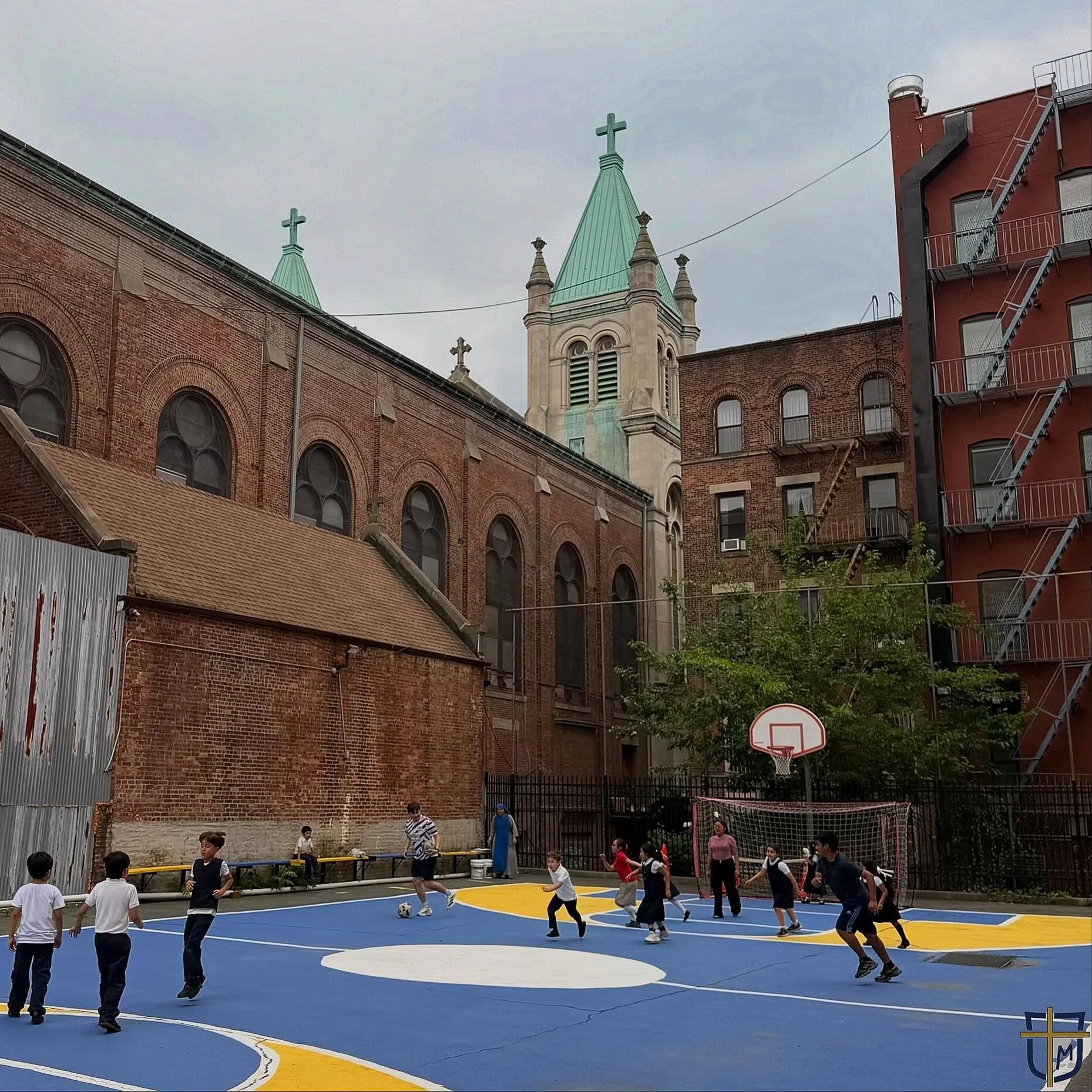 Some afterschool fun ⚽️ #nyccatholicschool