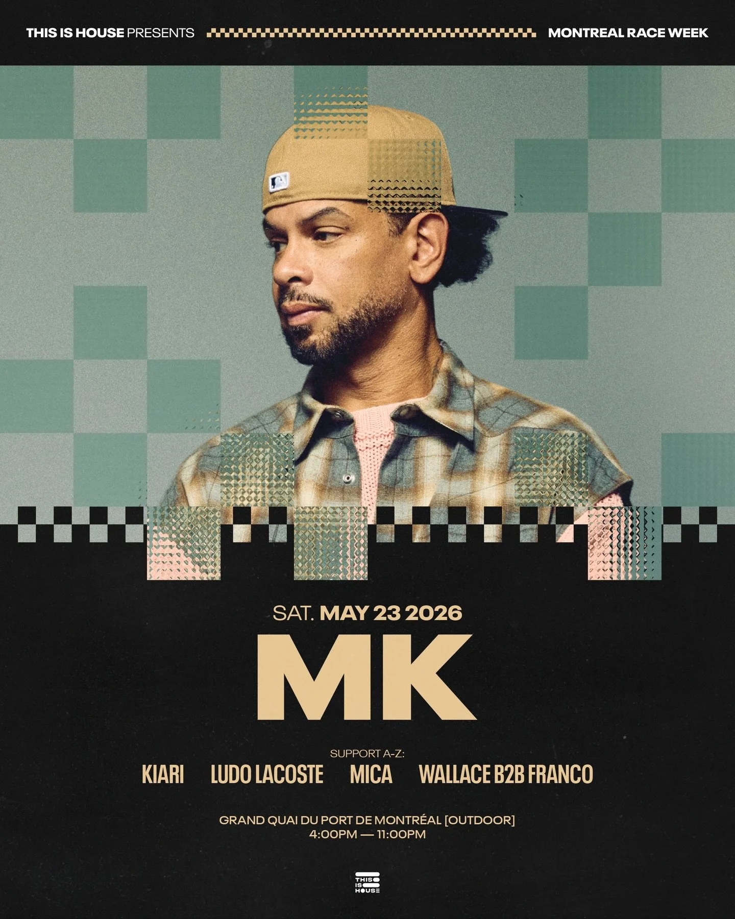 I&rsquo;ll be warming up the stage for one of the legends of house, @marckinchen May 23 for the biggest F1 event in Montreal! 

The event is by locally and independently produced by @thisishouseofficial 

I&rsquo;ve watched this group from their very