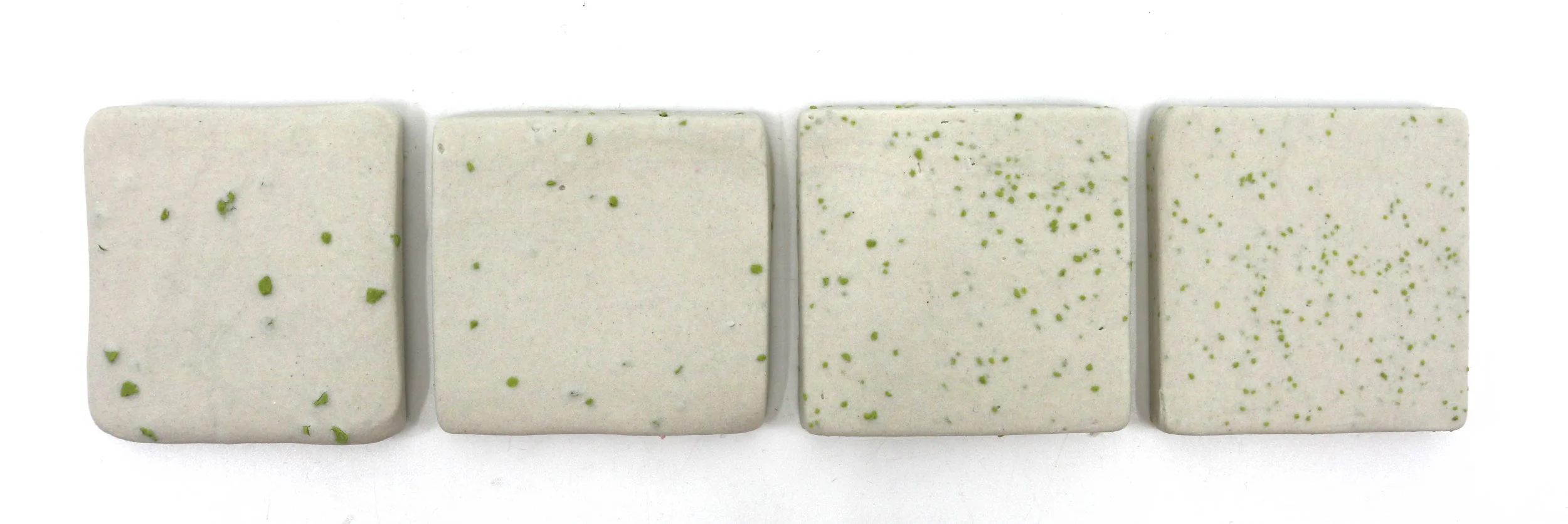 Parakeet (XL, L, M, S) wedged into porcelain.