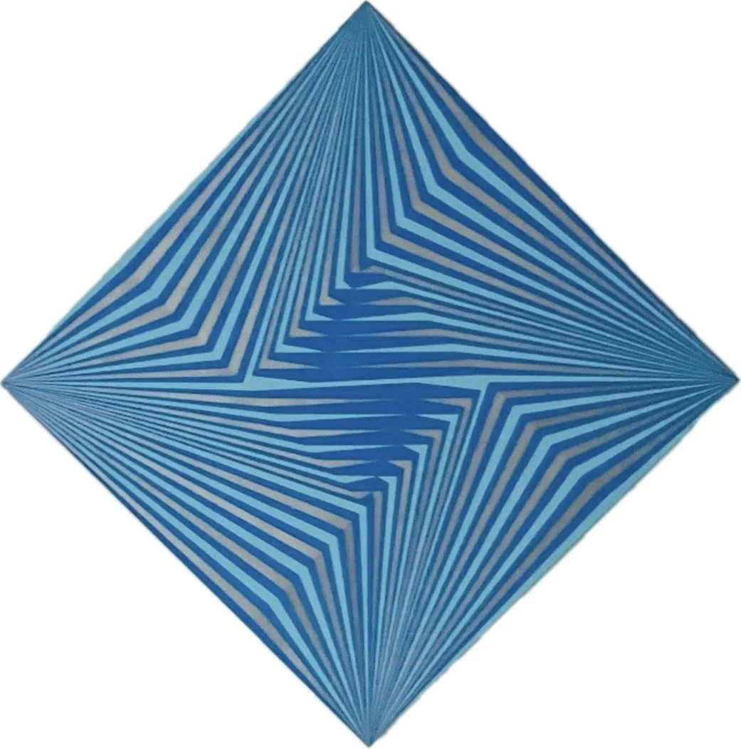 Christian Hires | "S.D.#24x24-2" | acrylic on canvas | 33.75" x 33.75" x 1.5"