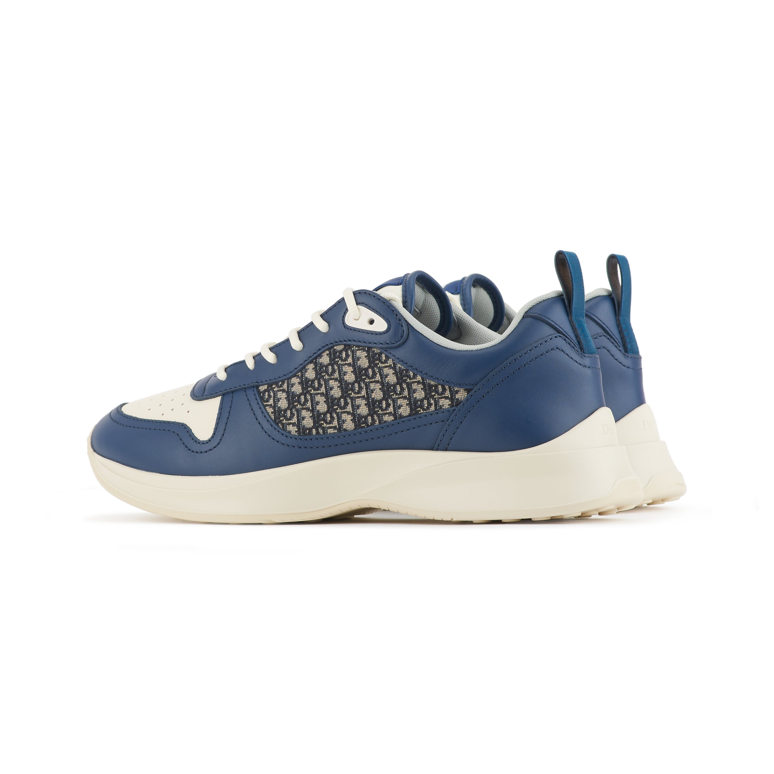 2025-12-22 - MBSTK0001018 - Dior - B25 Sneakers - Navy Leather | Blue Oblique Monogram - Size 42_img_2.jpg