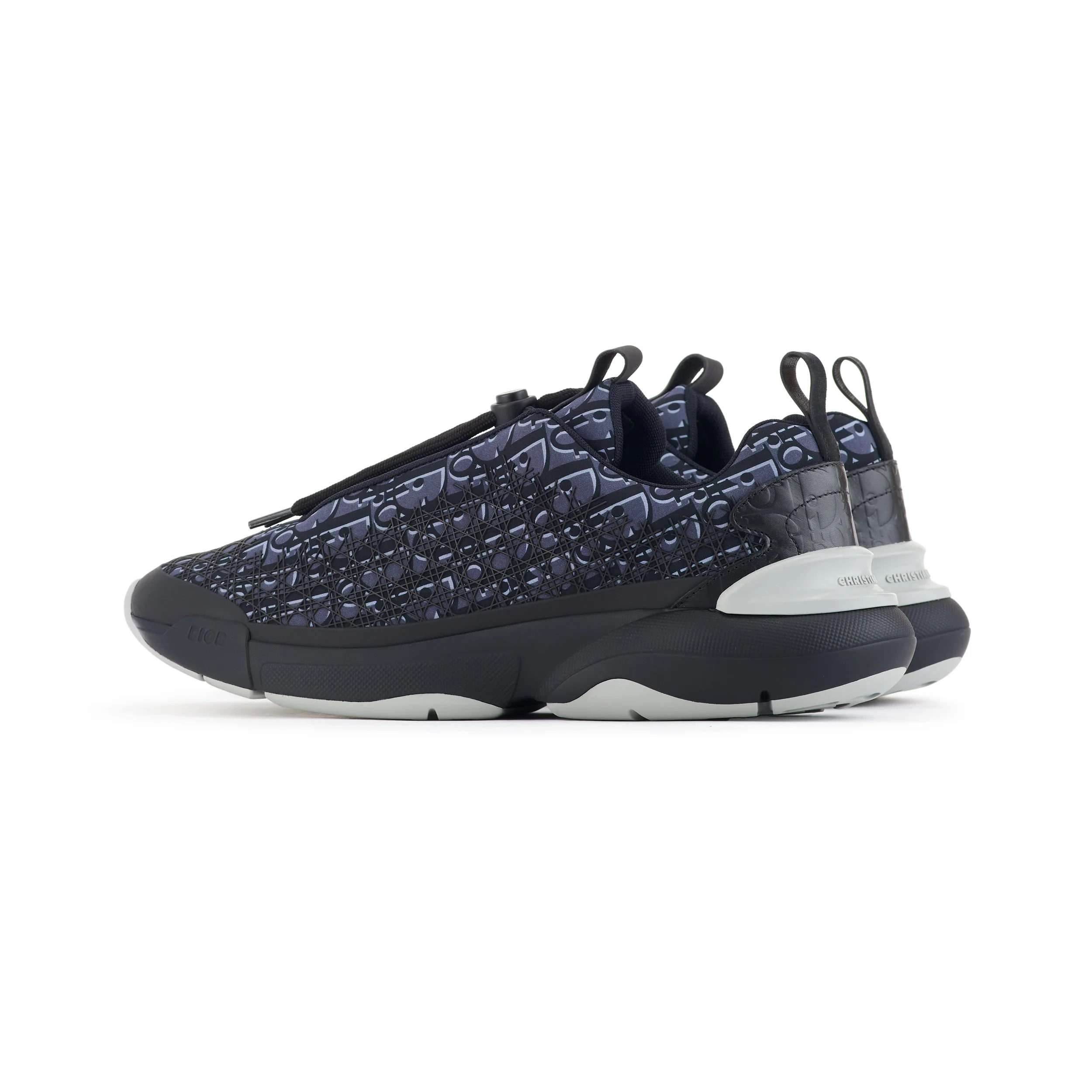 2025-12-22 - MBSTK0001016 - Dior - B24 Sneakers - Black Oblique Monogram - Size 43.5_img_3.jpg