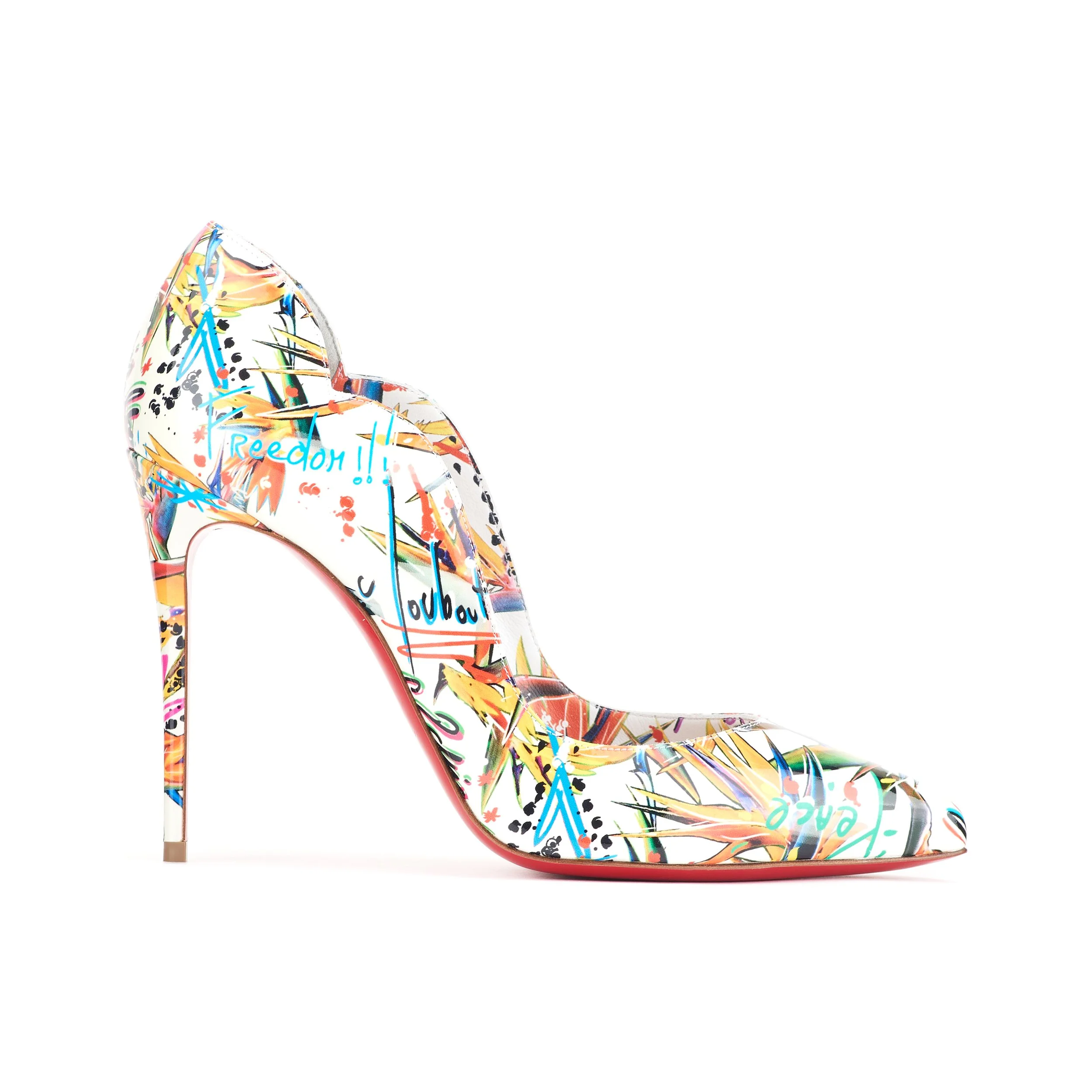 2025-12-18 - MBSTK0000365 - MBU00353  Christian Louboutin - Hot Chic Pumps - Limited Ed Freedom Patent 10 cm - Size 37.5_img_4.jpg