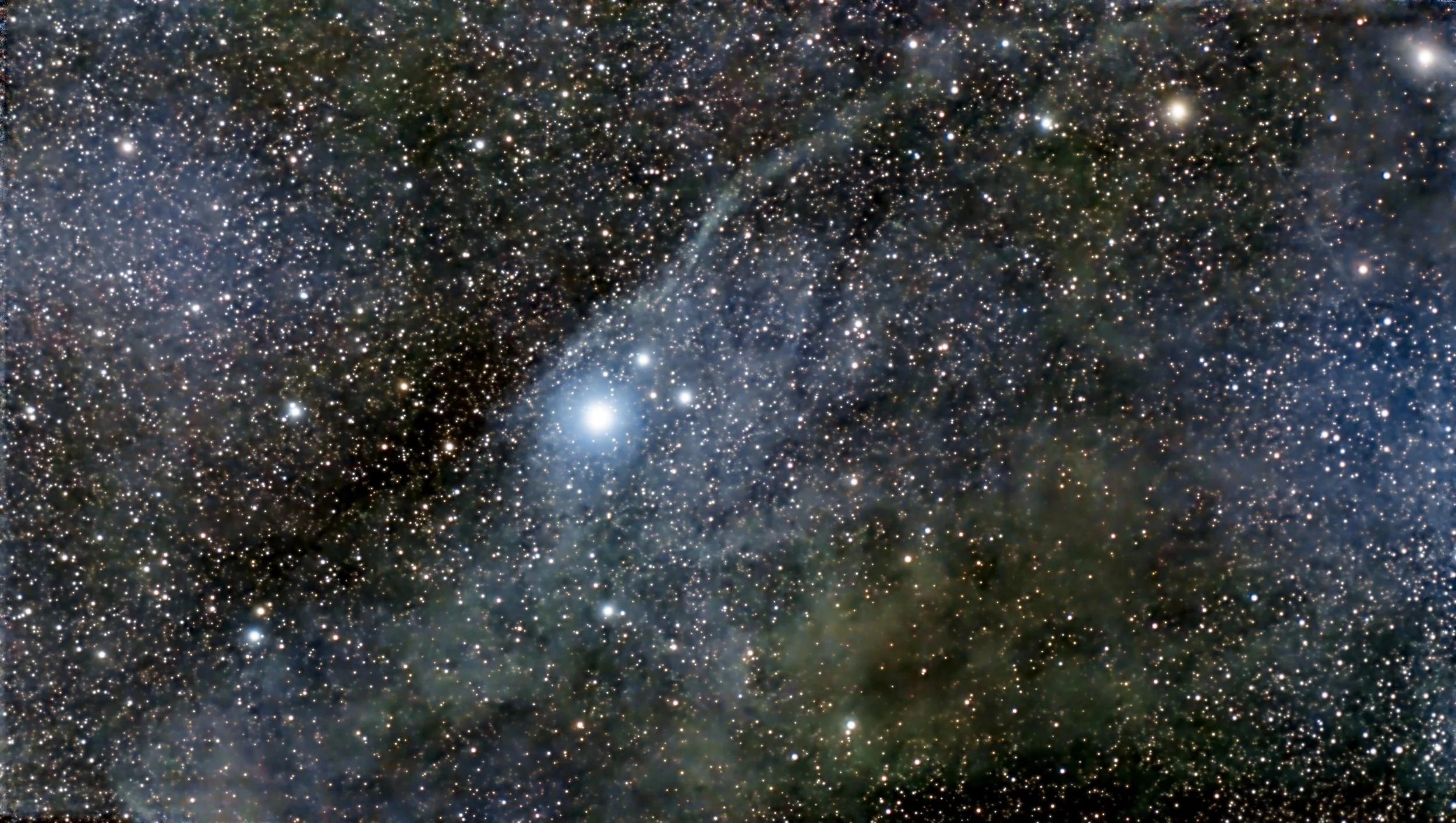 Blue Horsehead Nebula