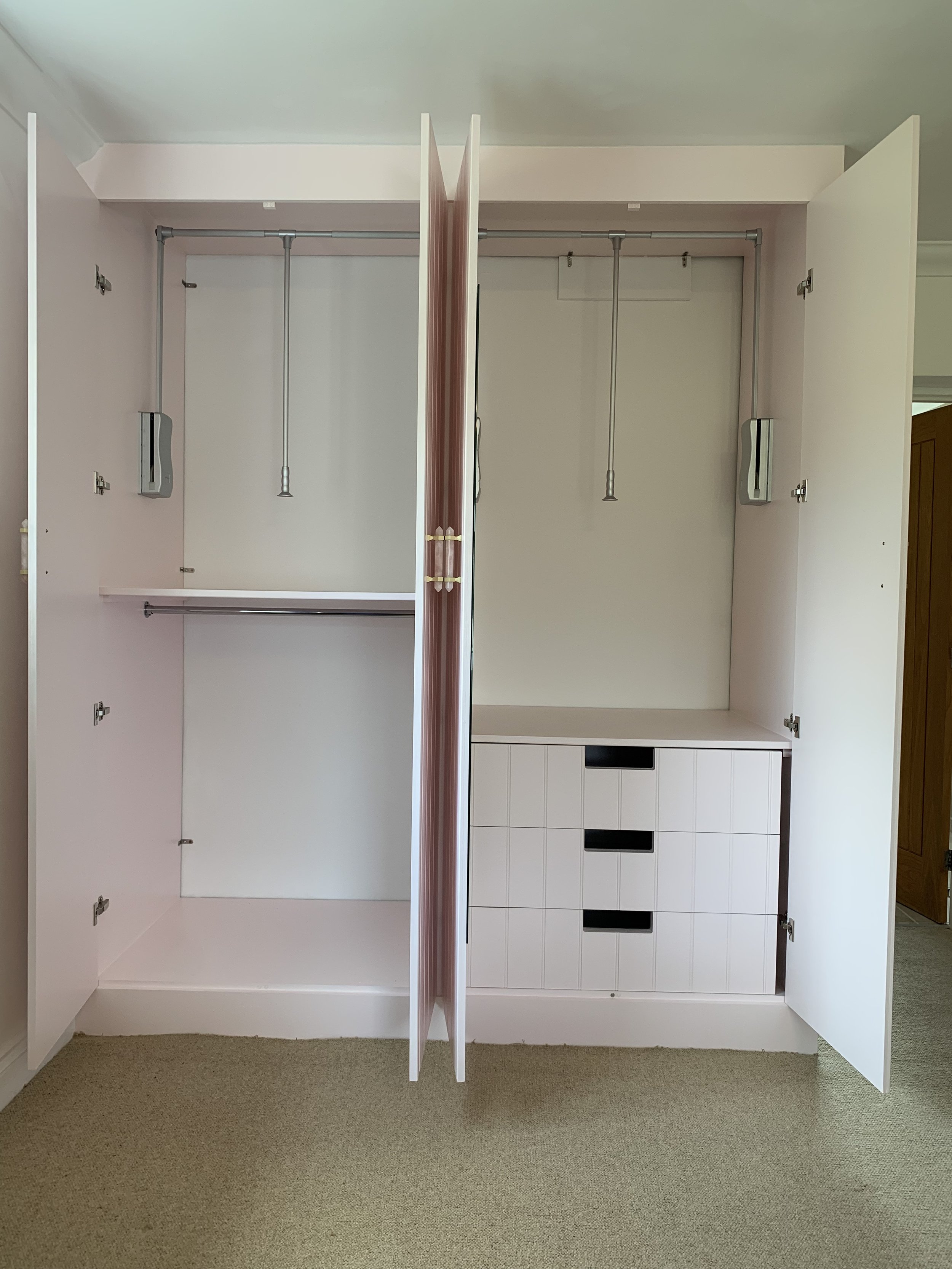 Wardrobe inside
