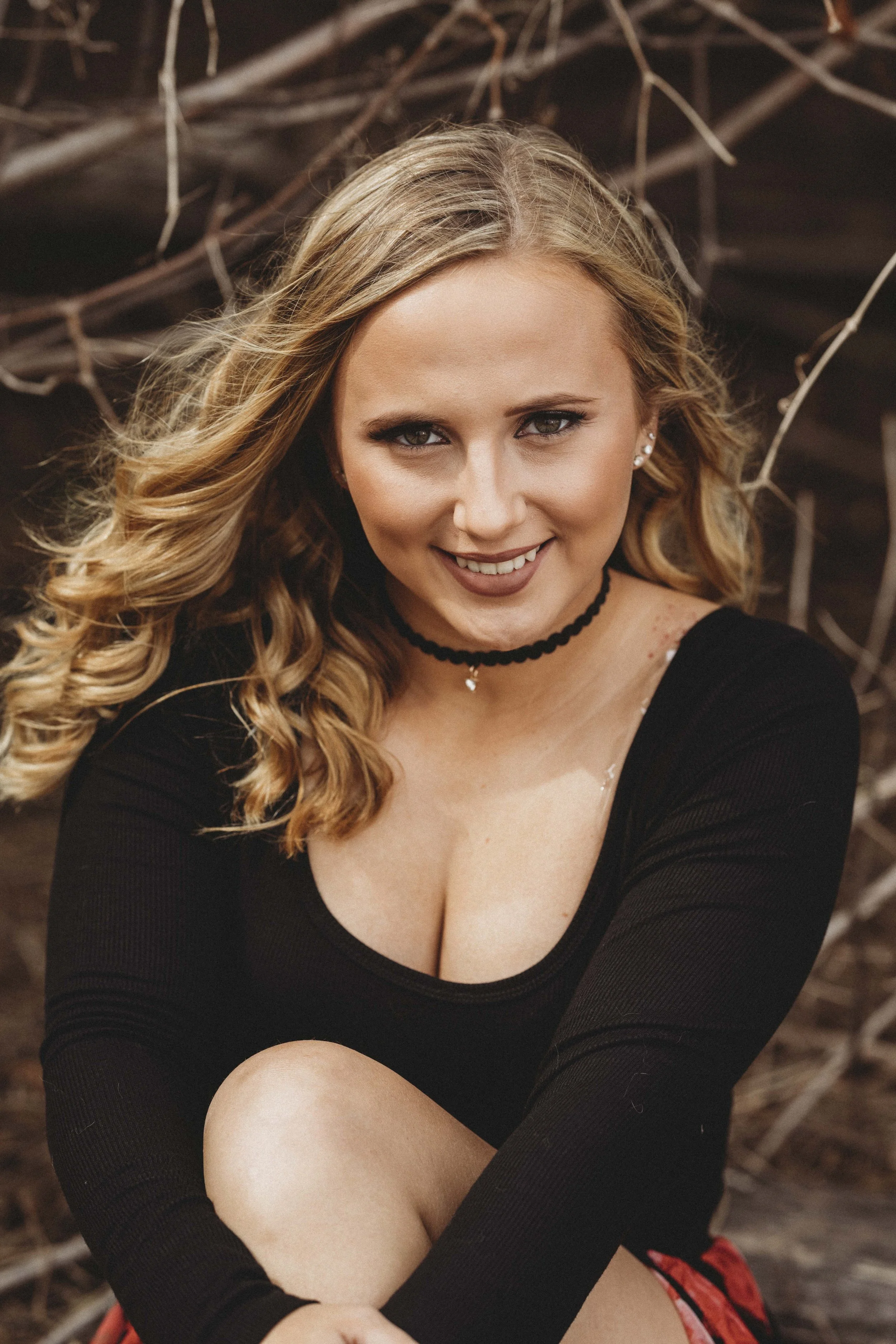 Confident Senior Portrait Memphis | Strong Eye Contact