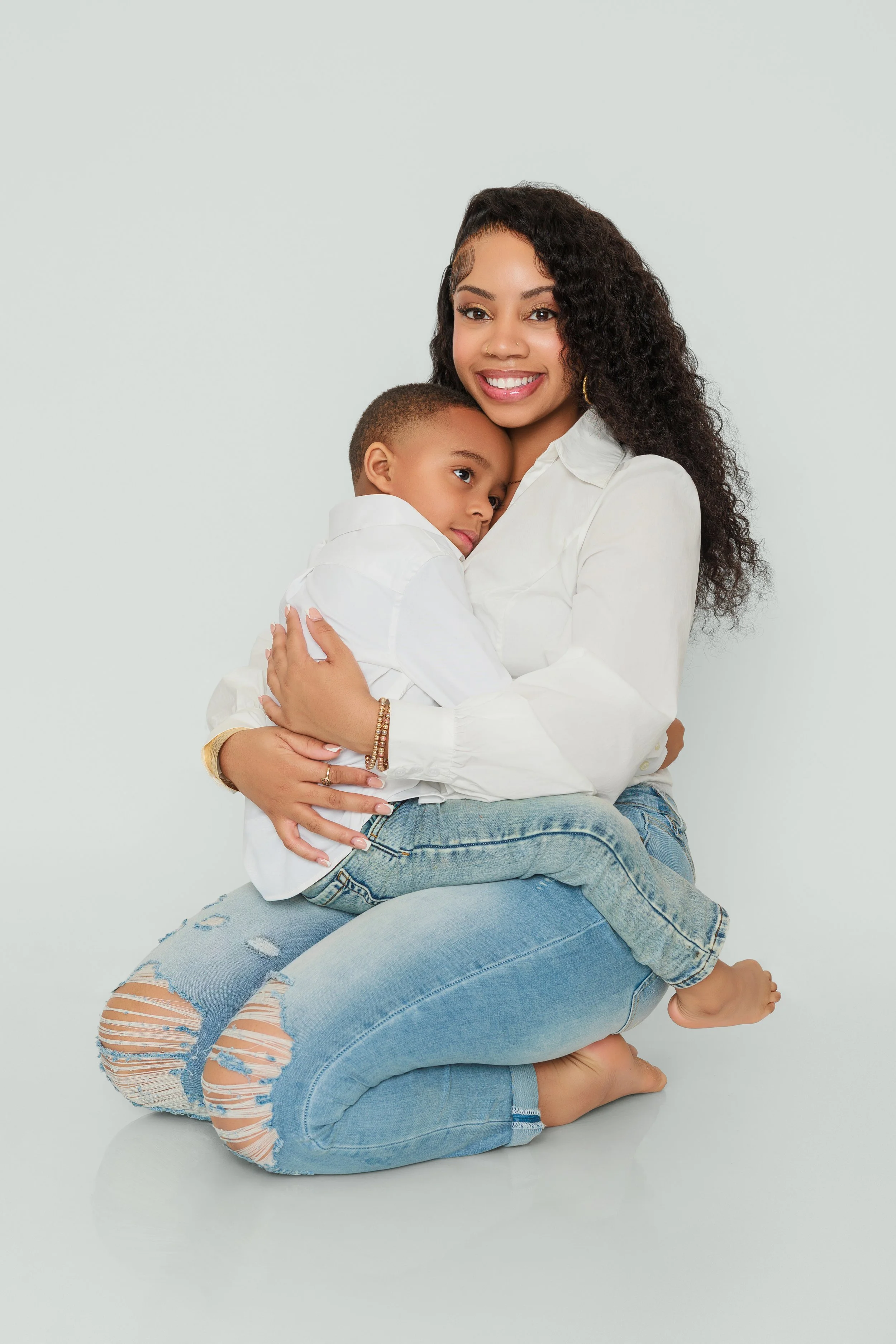 Memphis Family Photographer Mother and Son Emotional Portrait