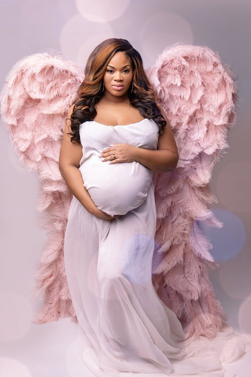 Memphis Maternity Portrait Photographer Memphis Maternity Portrait Maternity Photographer Memphis TN Hadonica's Photography  Angel Wing Maternity.jpg