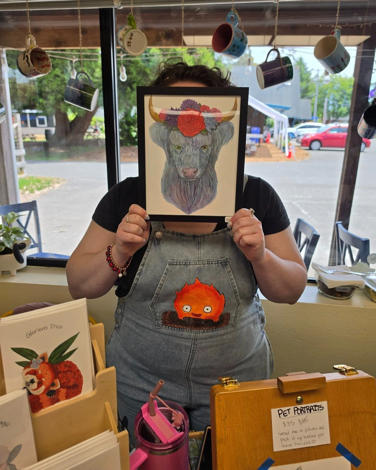 Mira Eagle, who recently illustrated a children's book about the Kinetic Grand Championship, shares one of her whimsical animal paintings at the Maker's Space in McKinleyville. 

NCOS Weekend 2 runs next Saturday and Sunday from 10am to 5pm. Check yo