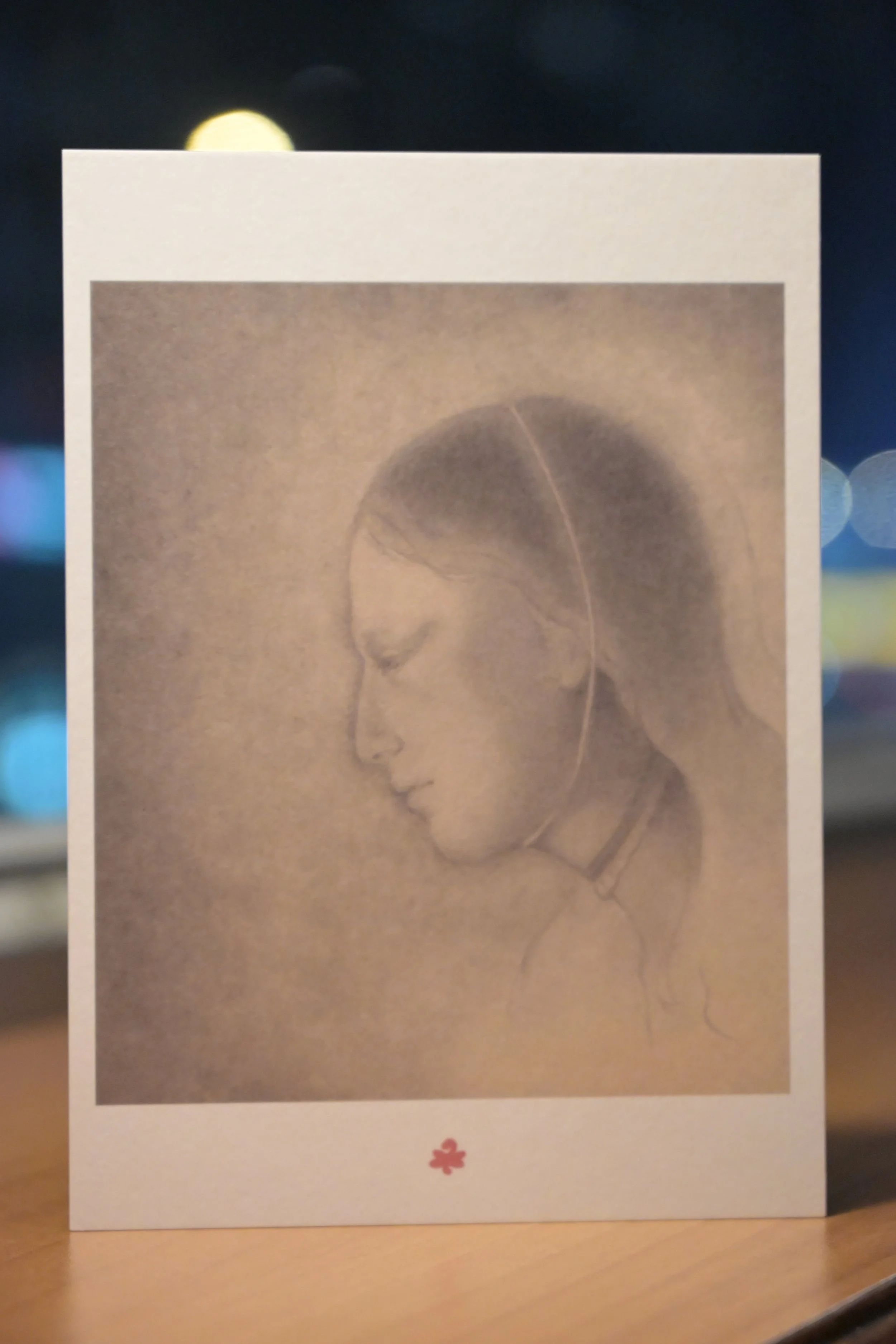 Portrait of a Pondering Women