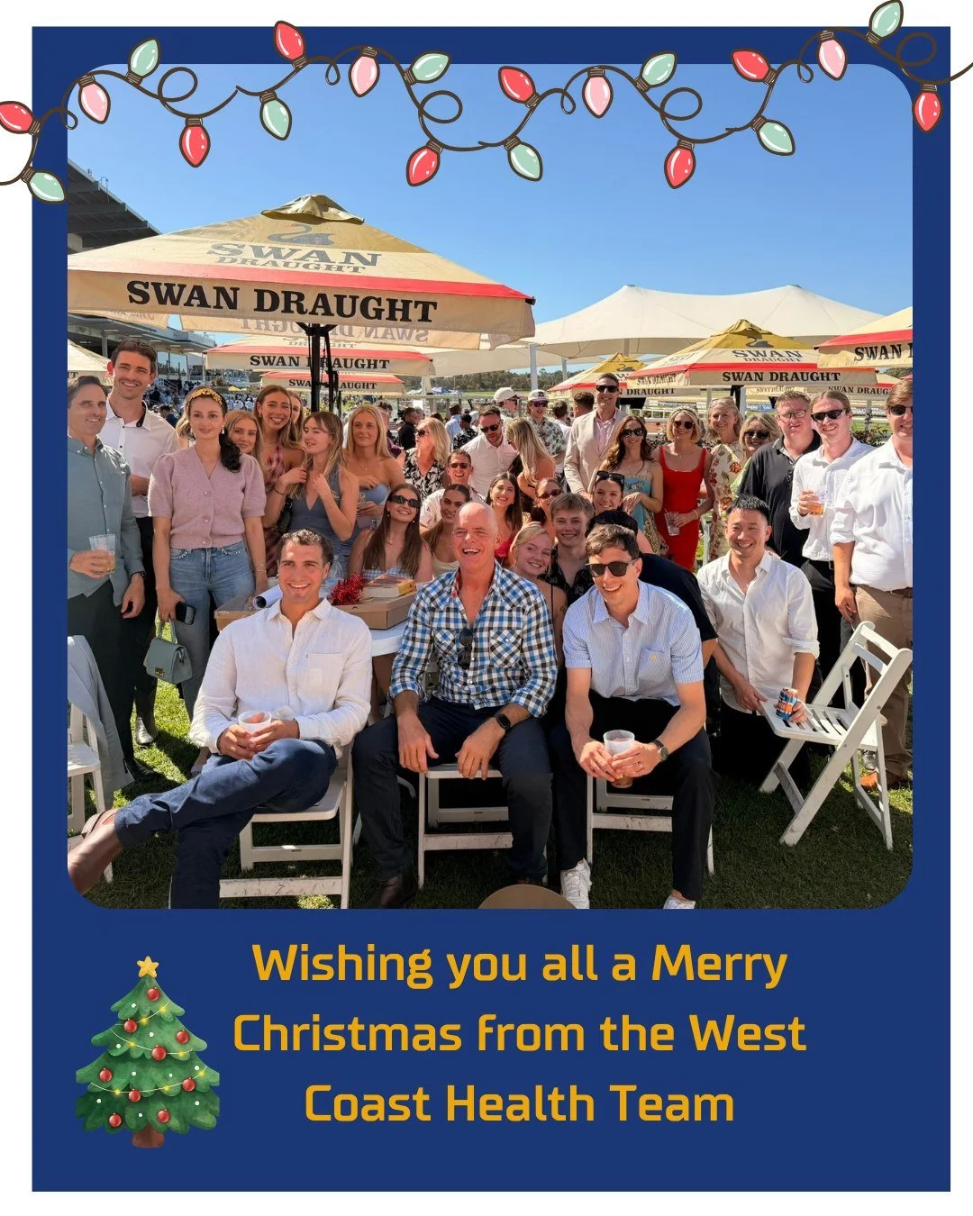 Wishing everyone a happy and safe Christmas from the West Coast Health team. 
And if your body needs a little extra care over the holidays, our Lathlain and North Beach clinics will be open right through the Christmas/New Year period.