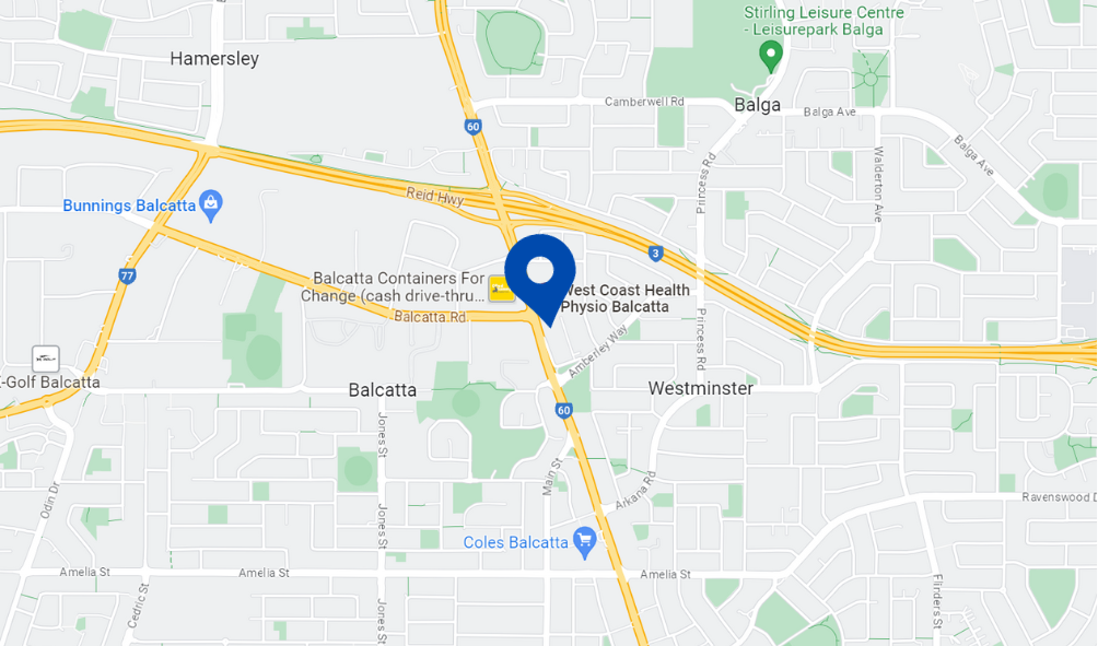 Locations — West Coast Health Physio North Beach