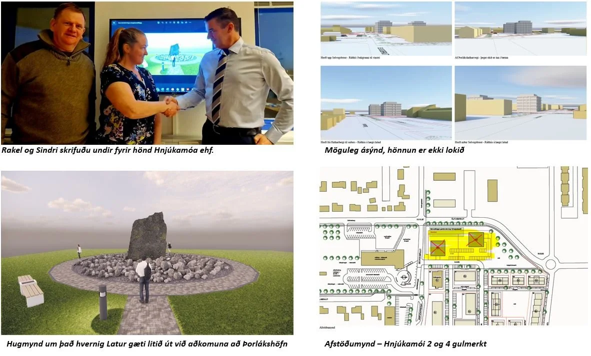 Enn fjölgum við íbúðarhúsnæði - sérstaklega vandað til við hönnun og útlit.