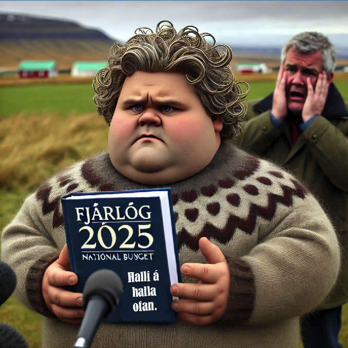 Fjárlögin boða 41 þúsund milljóna halla á næsta ári.