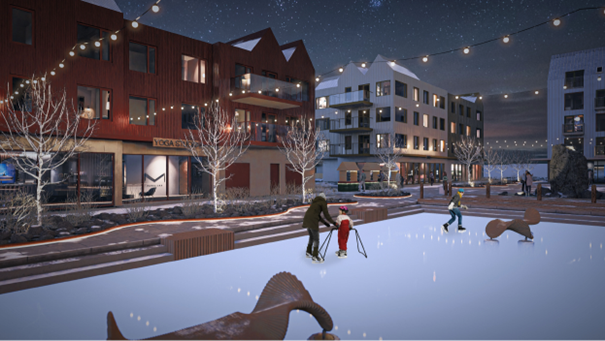 Nýr miðbær í Þorlákshöfn. (myndir) 