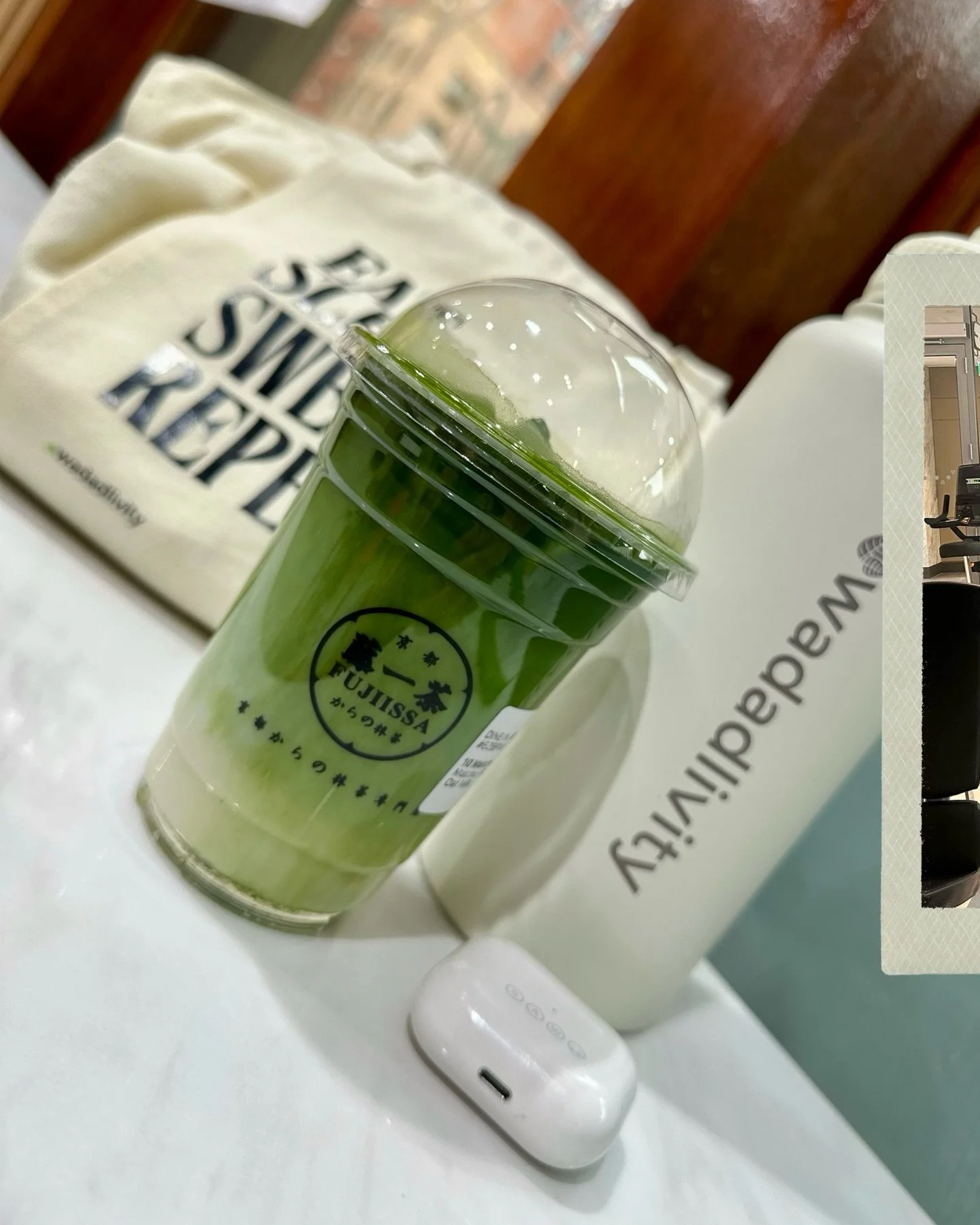 Errands ➡️ workouts ➡️ beach and EVERYTHING in between. Get yours at wadadlivity.com/shop

#wadadlivity #matcha #totebag #yoga #pilates accessories