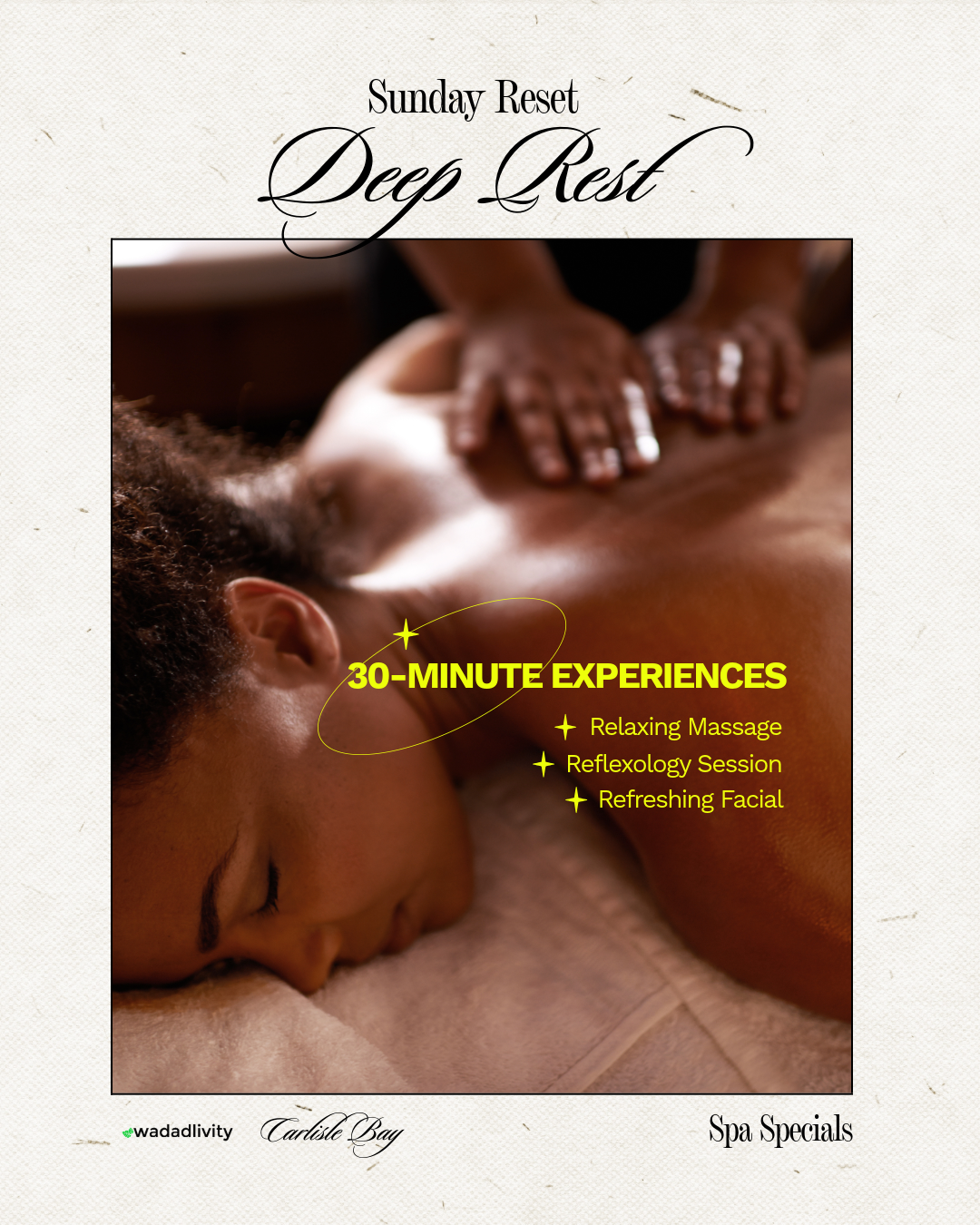 Sunday Reset - Deep Rest (SPA SPECIALS)