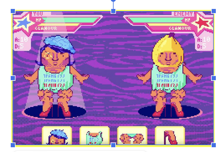 Fashionistas : Battle of the Babes Pineapple Staircase (Tassneen Bashir, Camron Gonzalez)