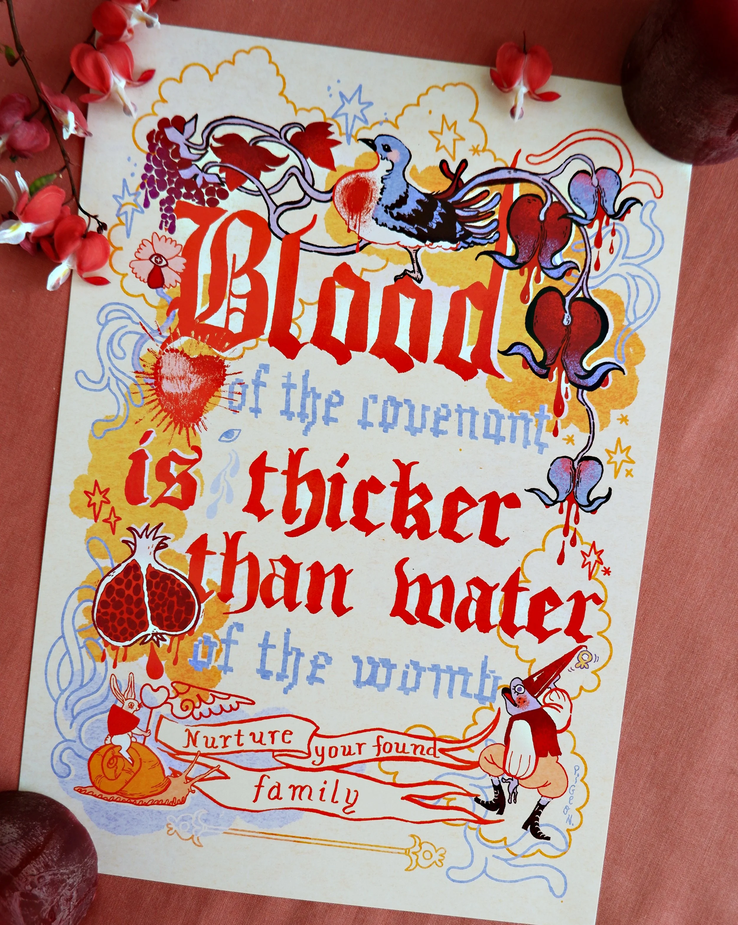 Blood of the covenant | Art Print