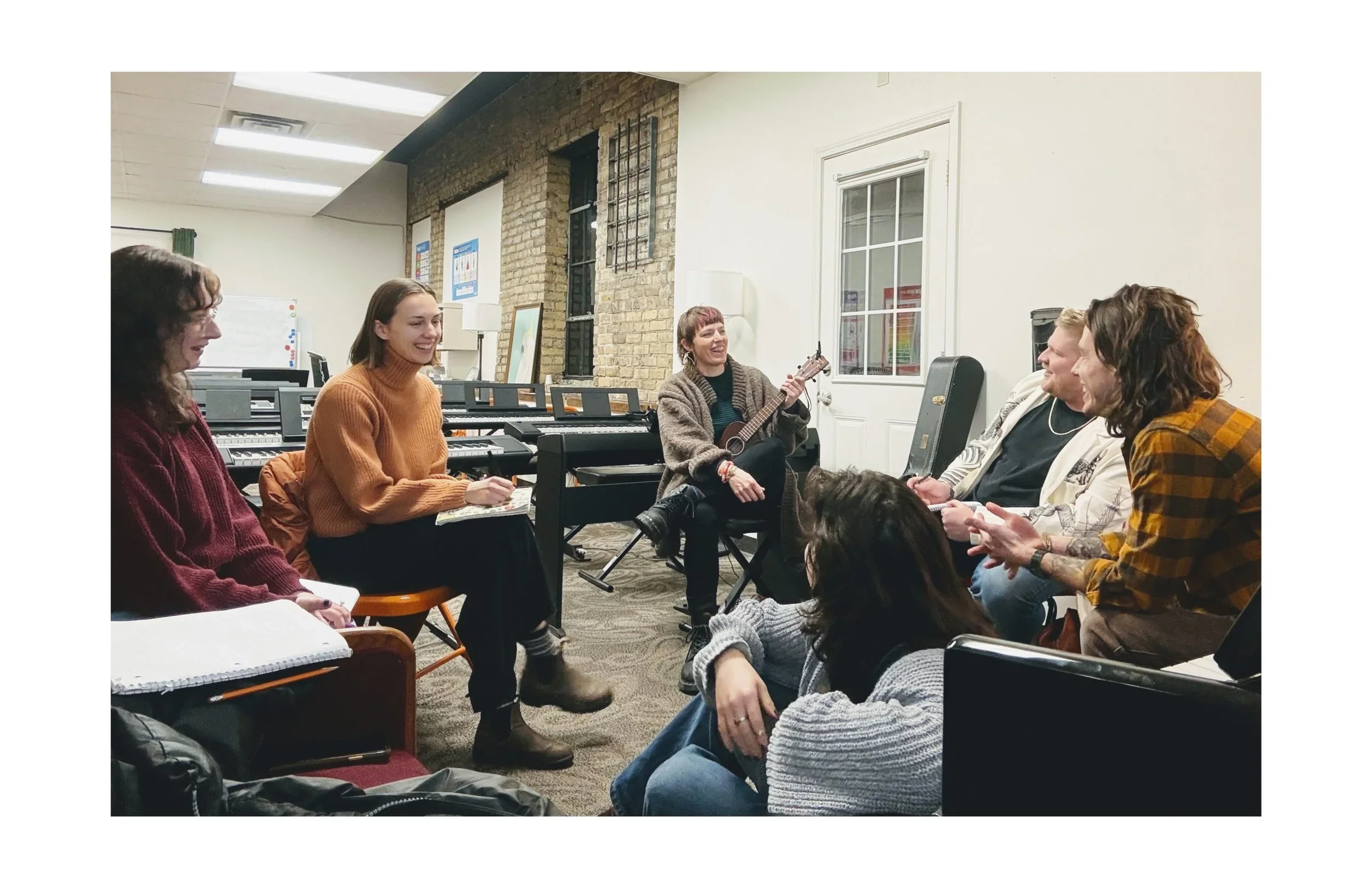 Group Song Writing & Composition Lessons