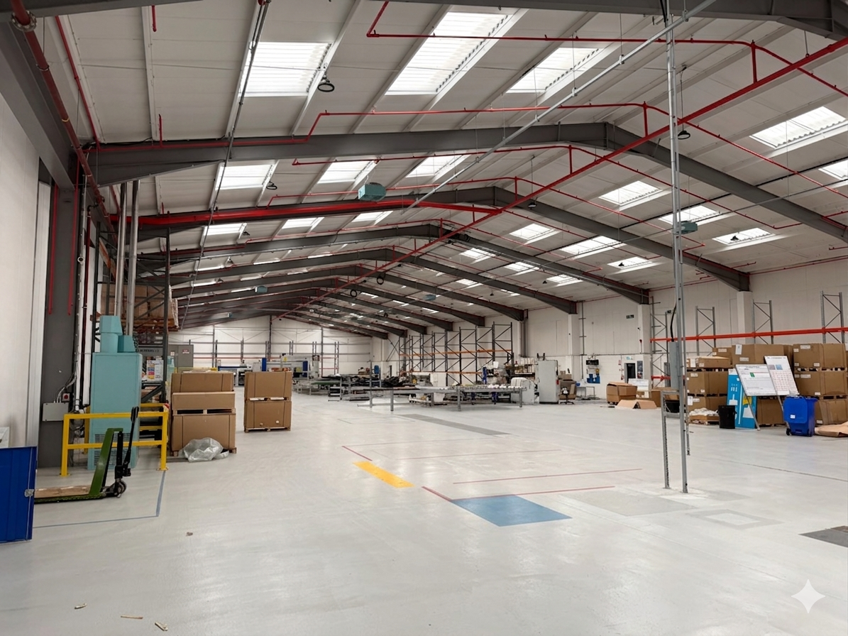 Internal of Unit 62 Stakehill Industrial Estate