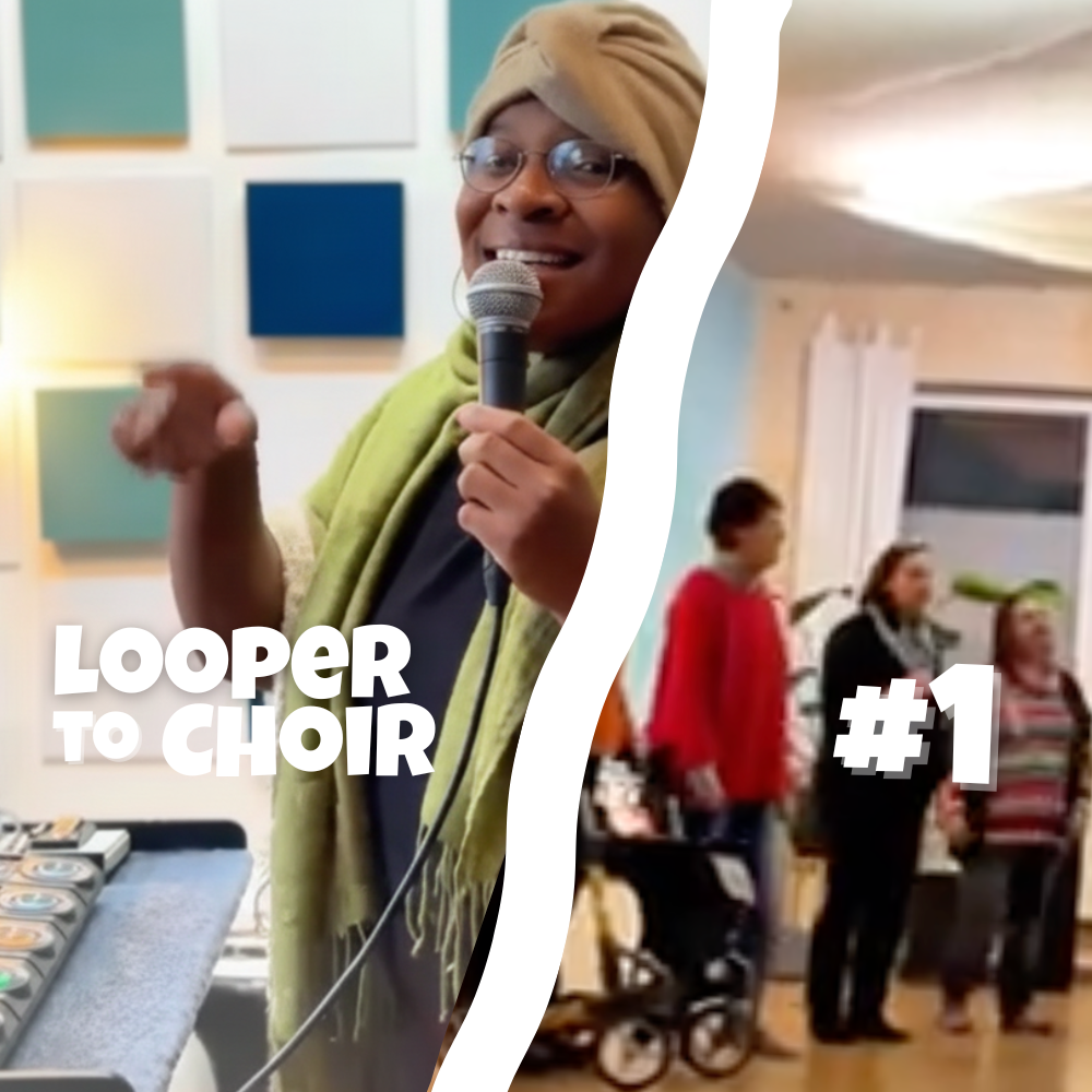 Looper to Choir Warm Up #1 - 60s bop