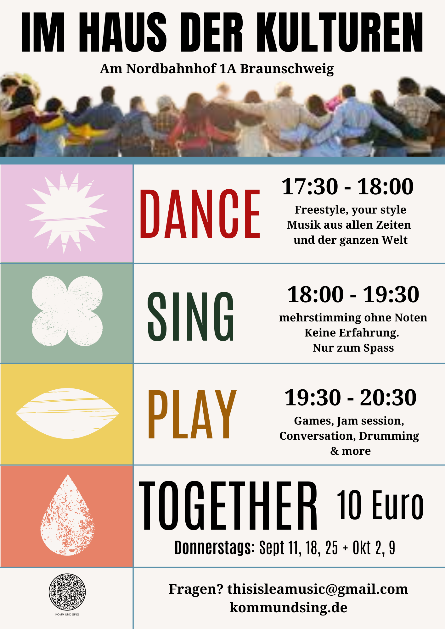 Dance, Sing, Play - Community Celebration