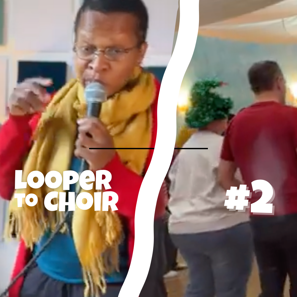 Looper to Choir  Warm Up #2 - slow spring