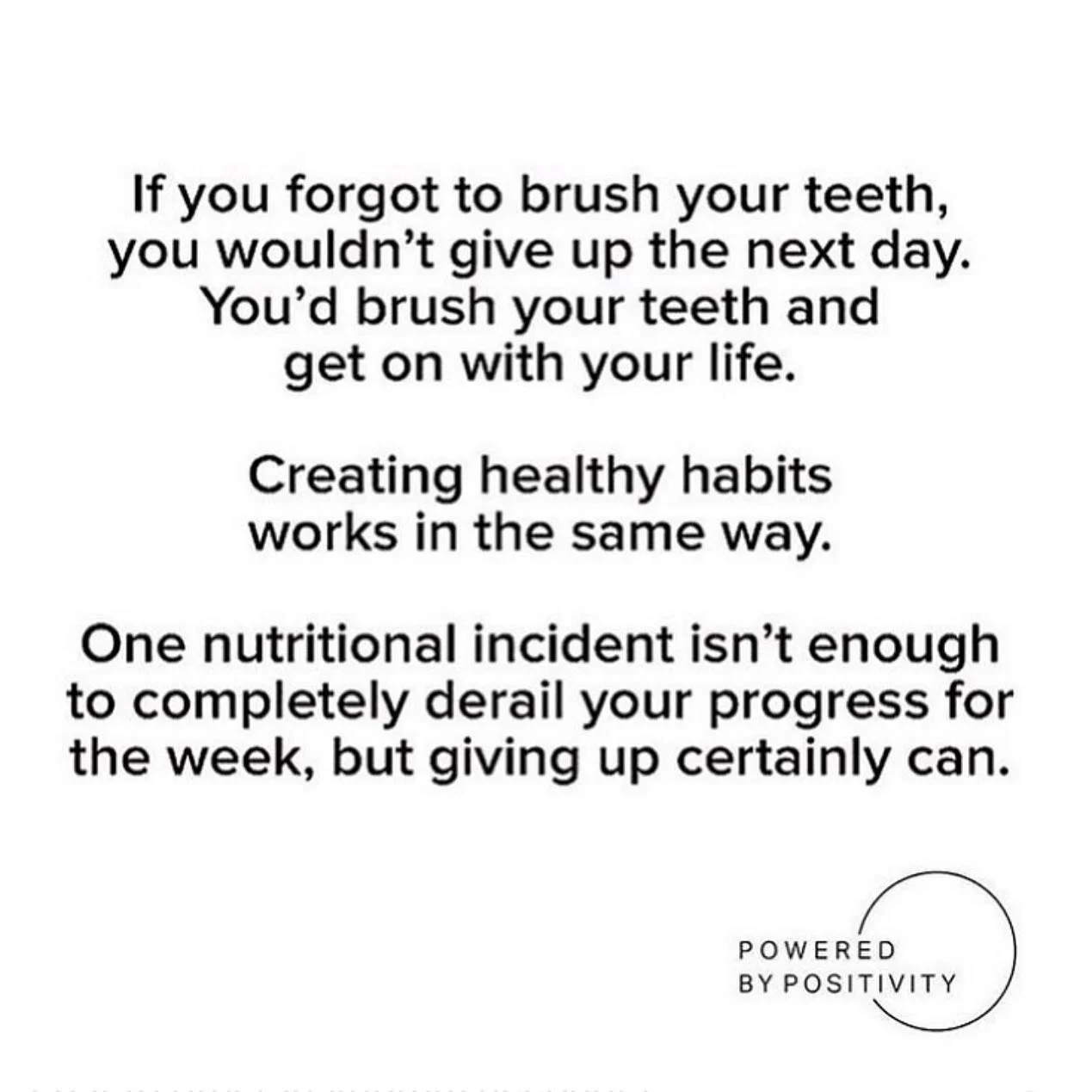 IT DOESN&rsquo;T MATTER WHAT YOU CHOSE TO EAT, DRINK &amp; DO OVER THE EASTER BREAK.

Note I say &ldquo;chose&rdquo;.

At the time you made the choice.

And you always have a choice.

Whatever your choices were, you cannot change them now.

And that&