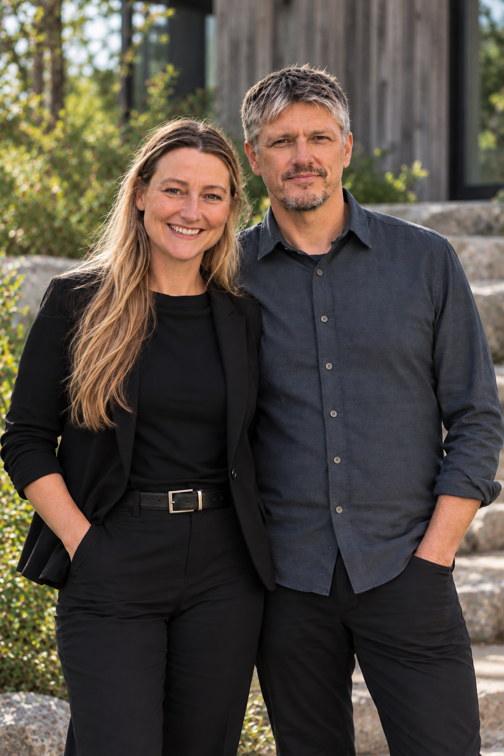 Theresa and Terry, co-owners of Aster & Spruce Living