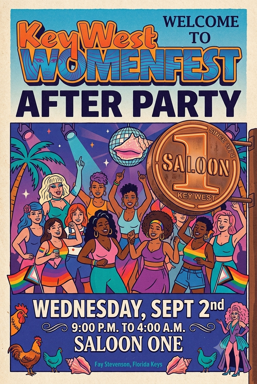 Womenfest Afterparty at Saloon1